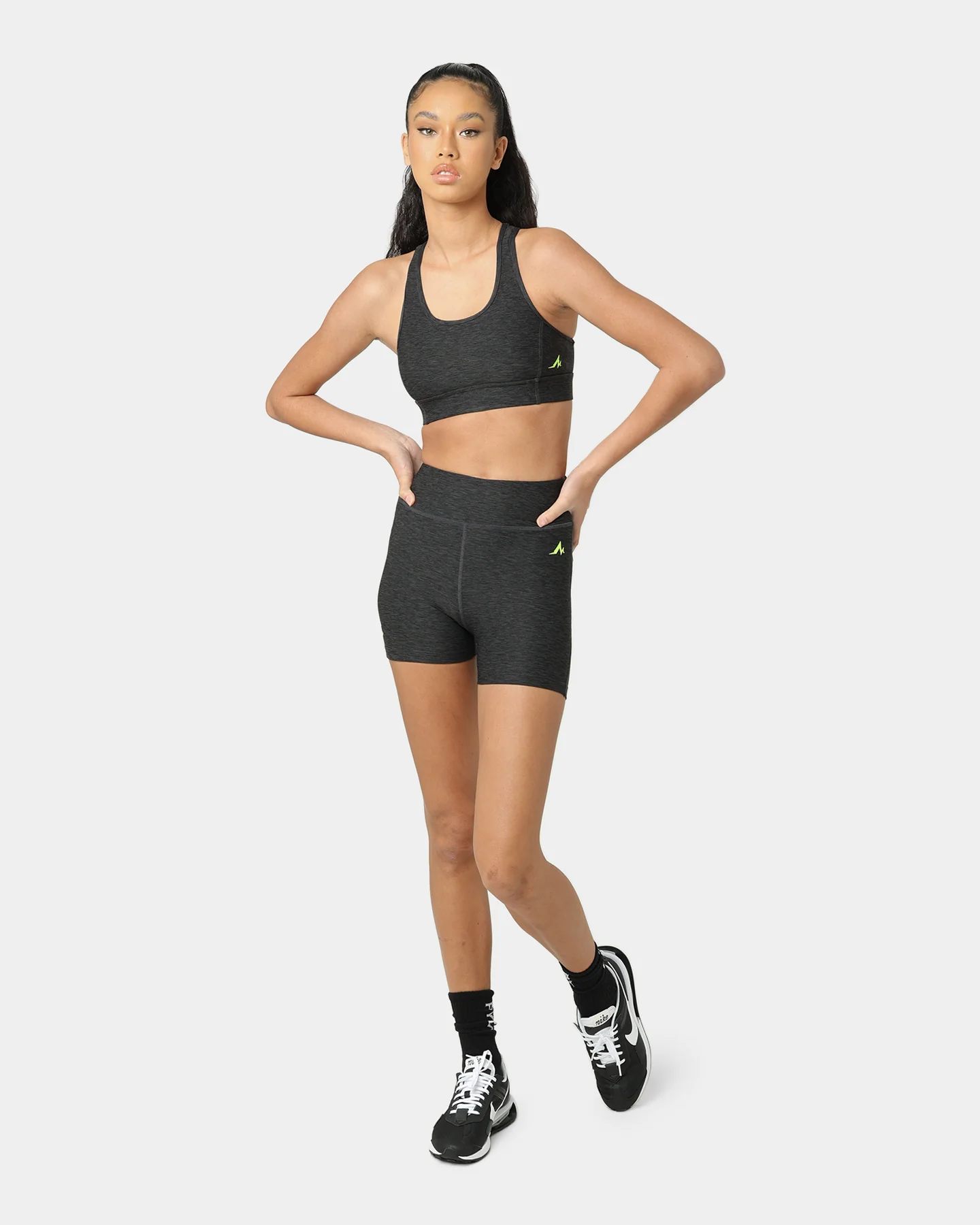 PYRA Women's Rec Sports Bra Black - Image 2