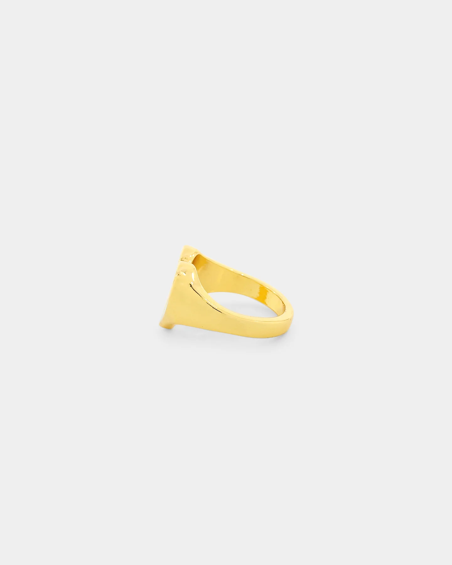Raising Hell Women's Pastel Hearts Ring Gold/Blue - Image 6