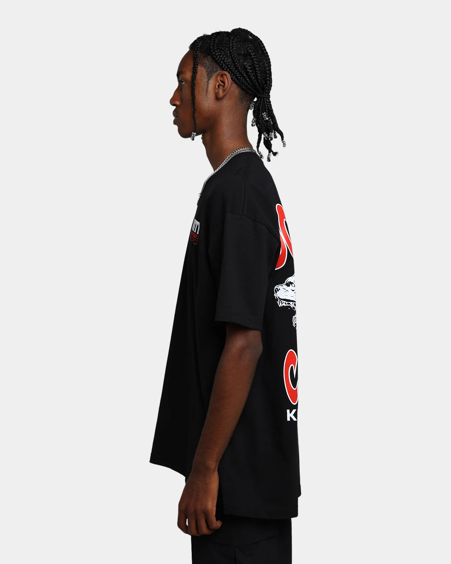 Rats Get Fat Don't Bark T-Shirt Black - Image 6