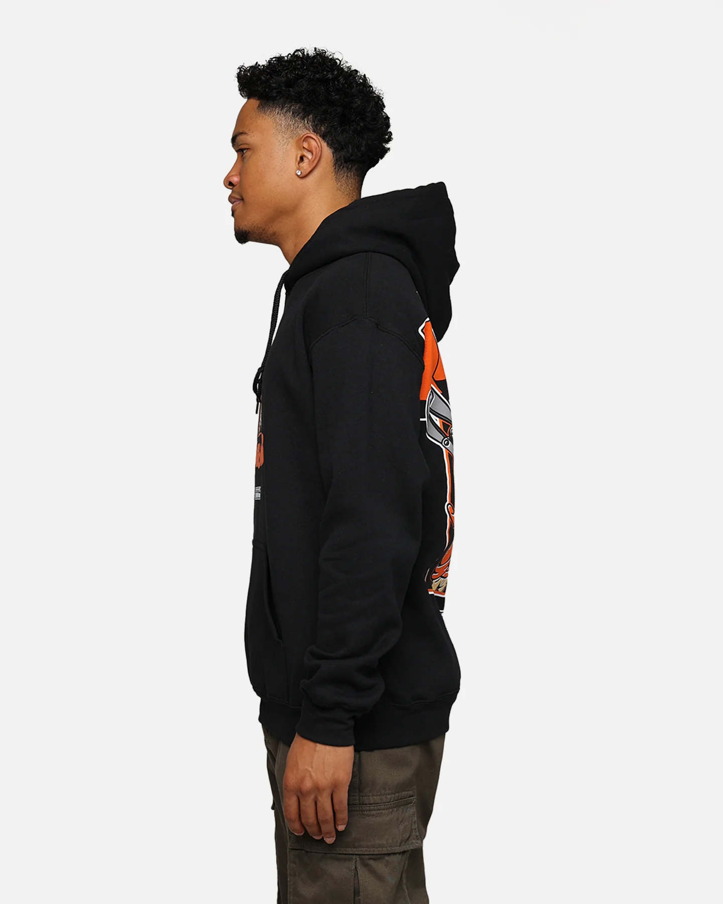 Rats Get Fat Ratbags Hoodie Black - Image 7