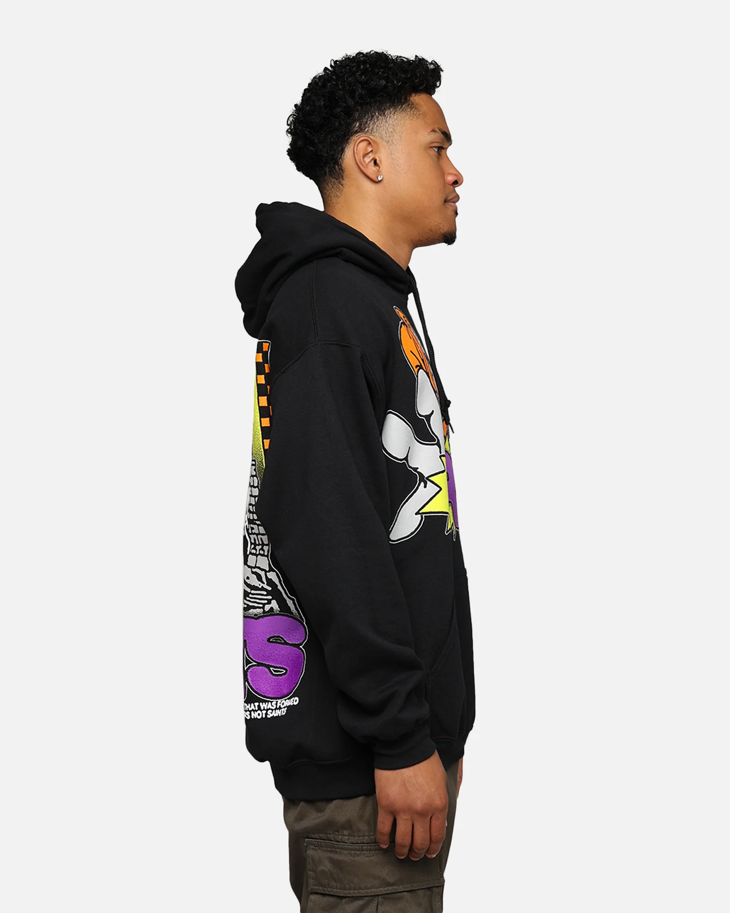 Rats Get Fat Ratpack Hoodie Black - Image 6