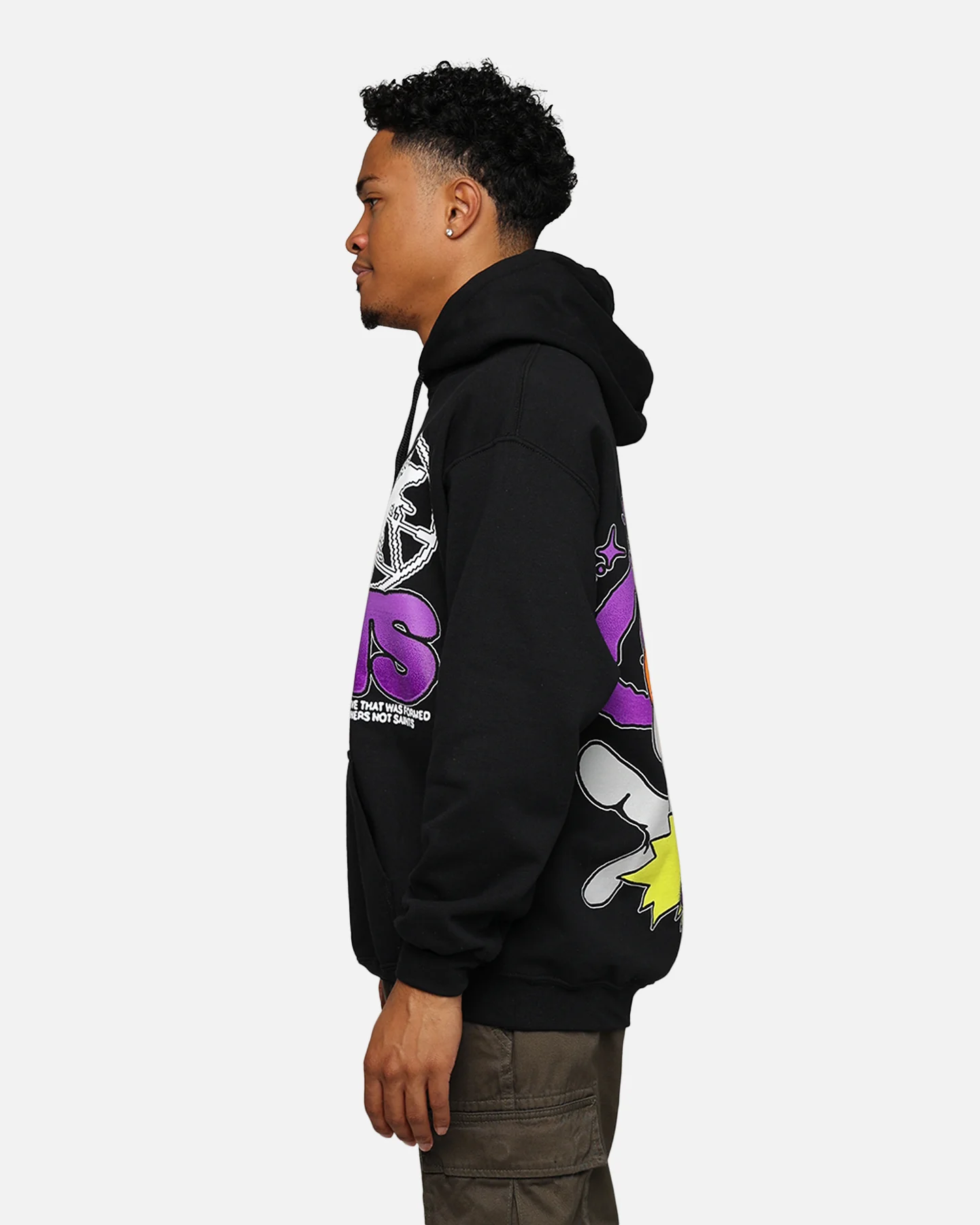 Rats Get Fat Ratpack Hoodie Black - Image 7