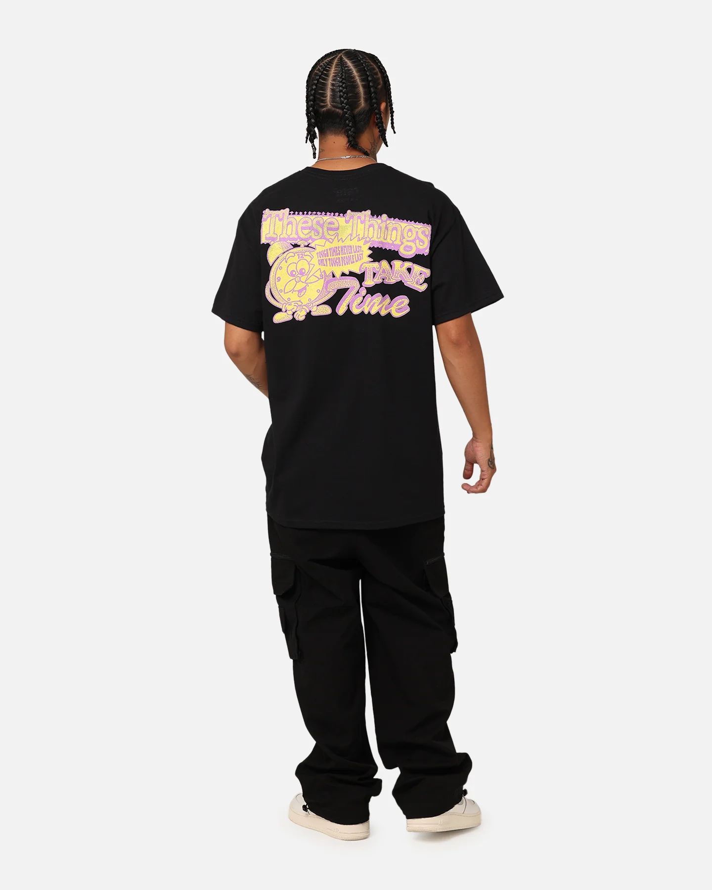Rats Get Fat Time T-Shirt Black - Image 8