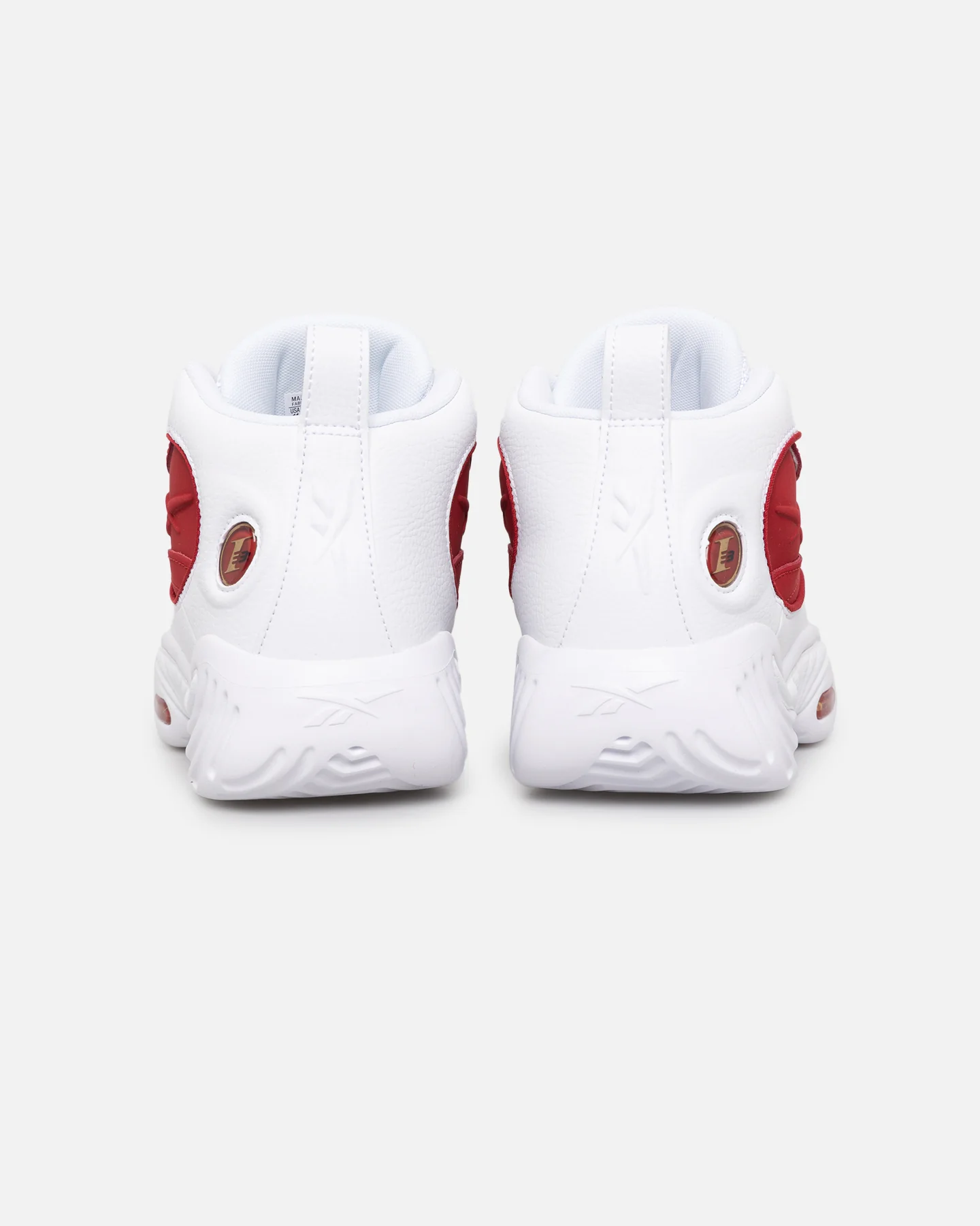 Reebok Answer III "Flash Red" Footwear White/Flash Red/White - Image 3