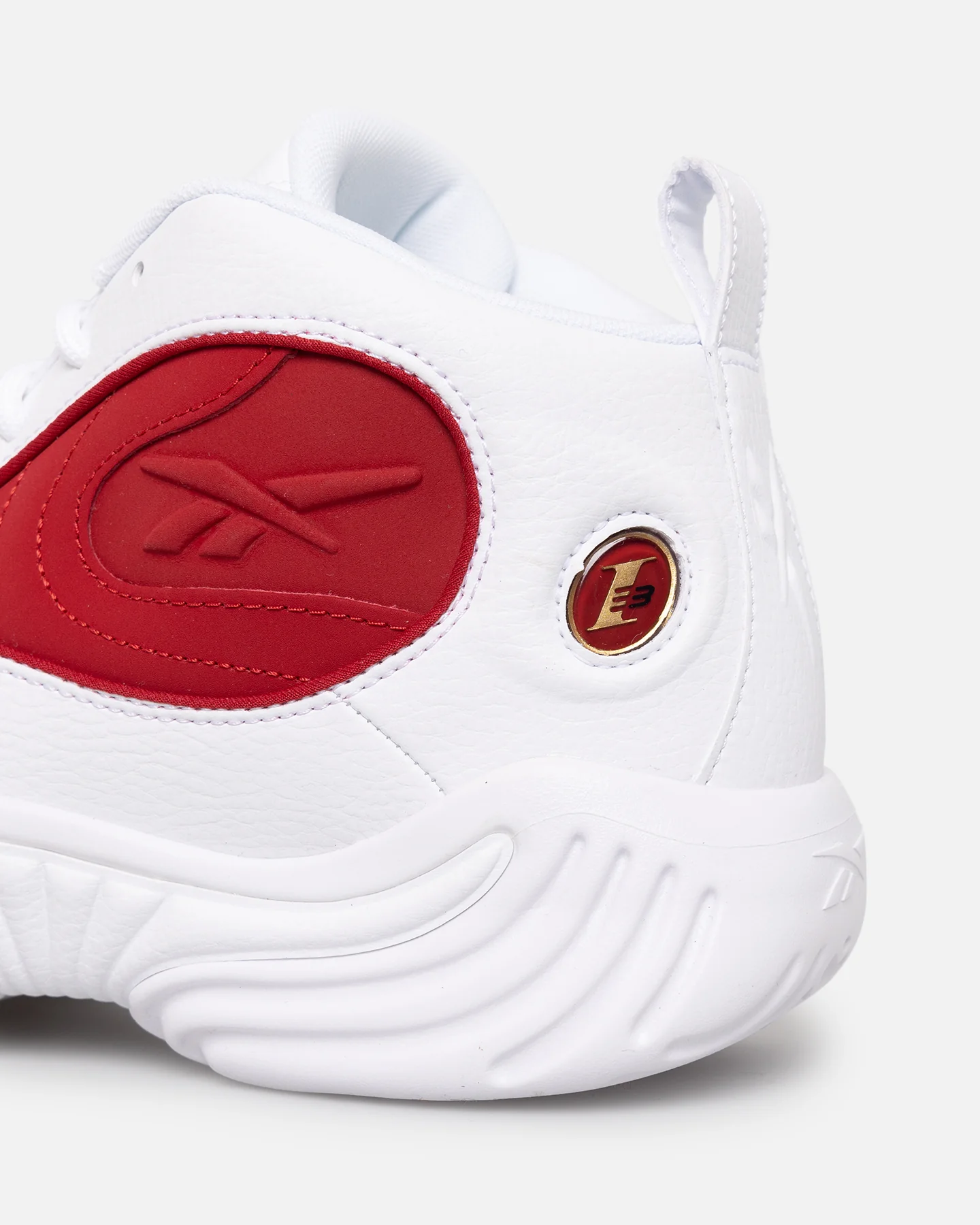 Reebok Answer III "Flash Red" Footwear White/Flash Red/White - Image 8
