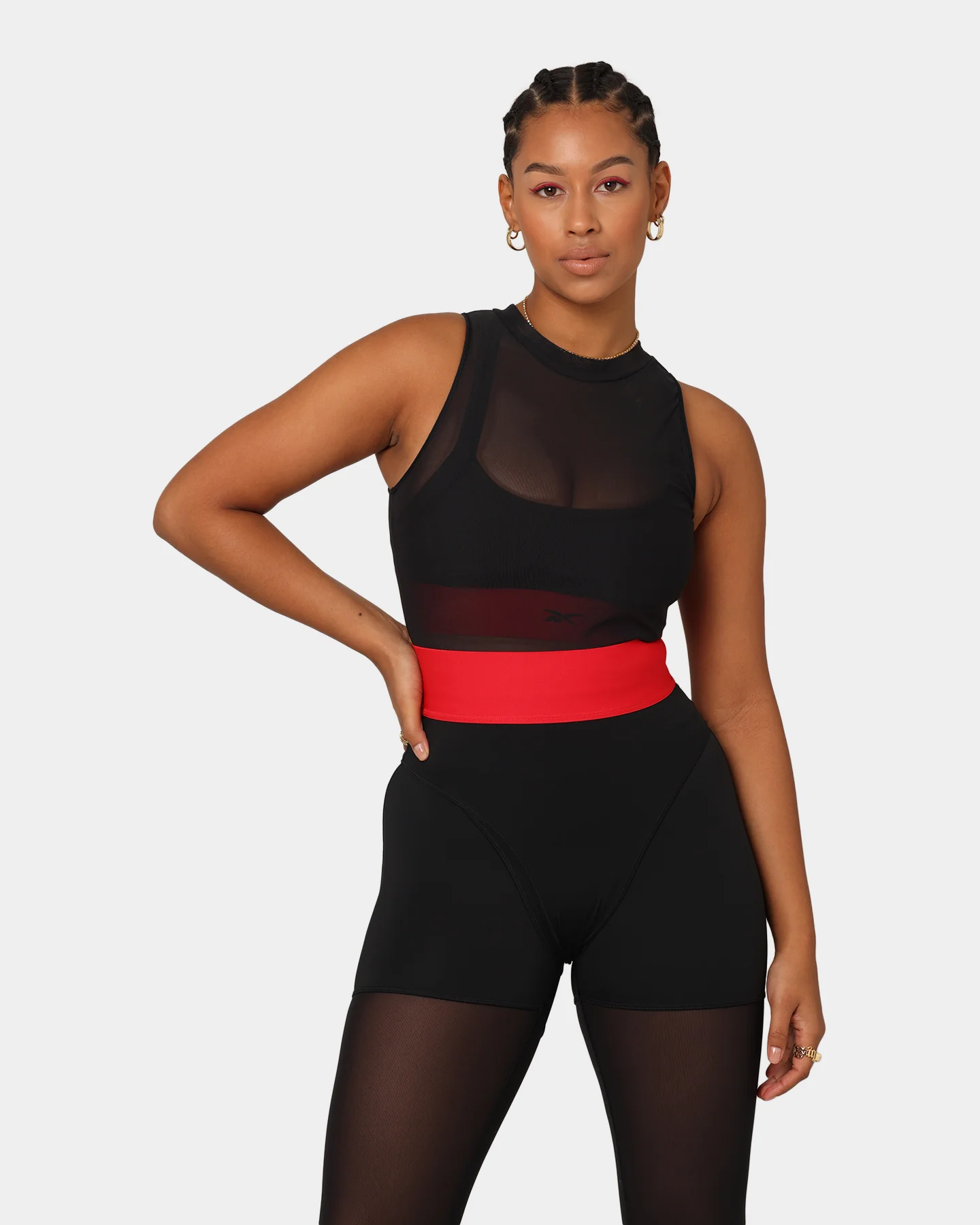 Reebok X Cardi B Women's Bodysuit Black - Image 2