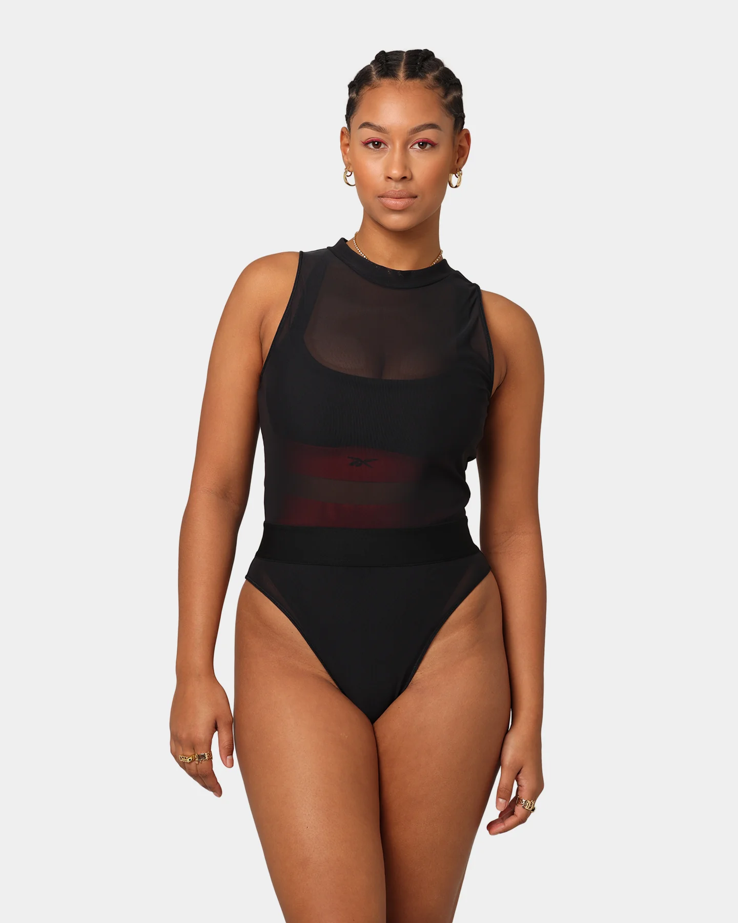 Reebok X Cardi B Women's Bodysuit Black - Image 3