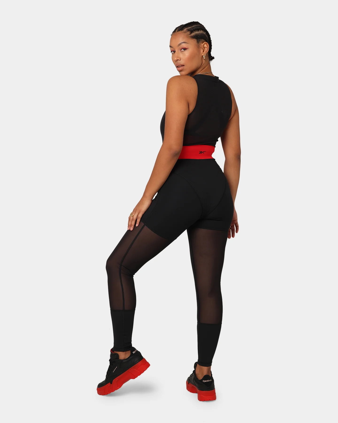 Reebok X Cardi B Women's Bodysuit Black - Image 4