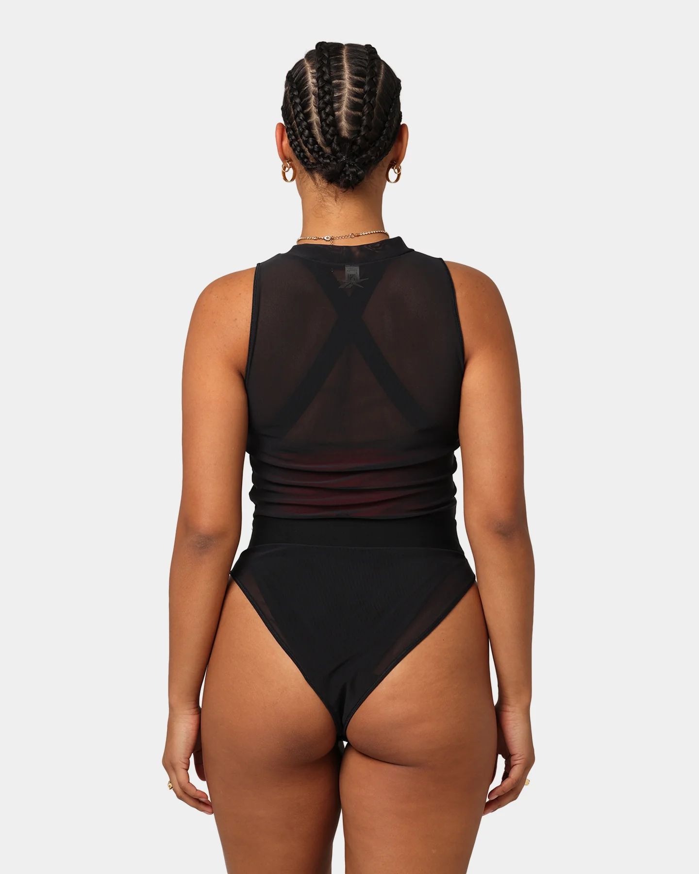 Reebok X Cardi B Women's Bodysuit Black - Image 7