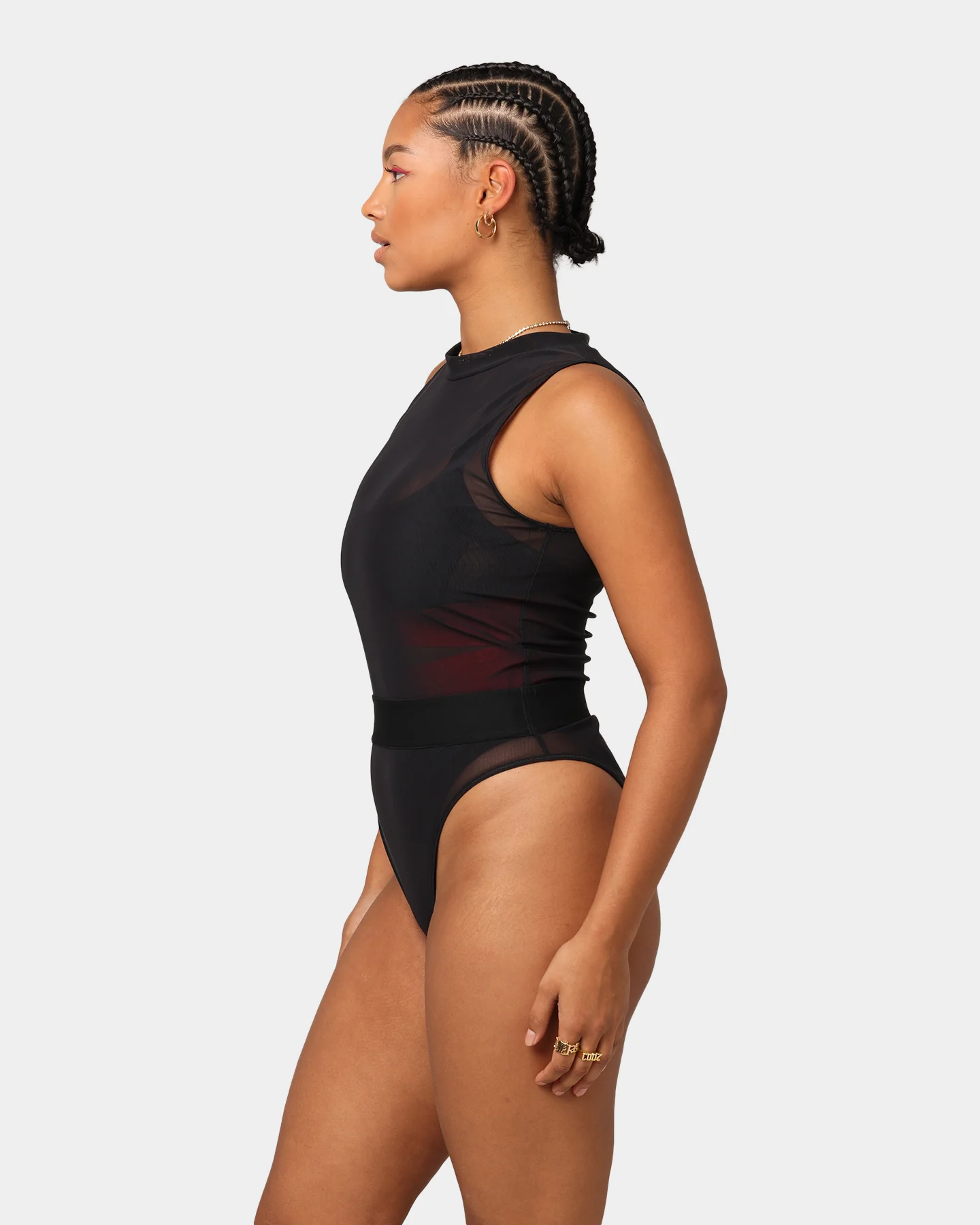 Reebok X Cardi B Women's Bodysuit Black - Image 9