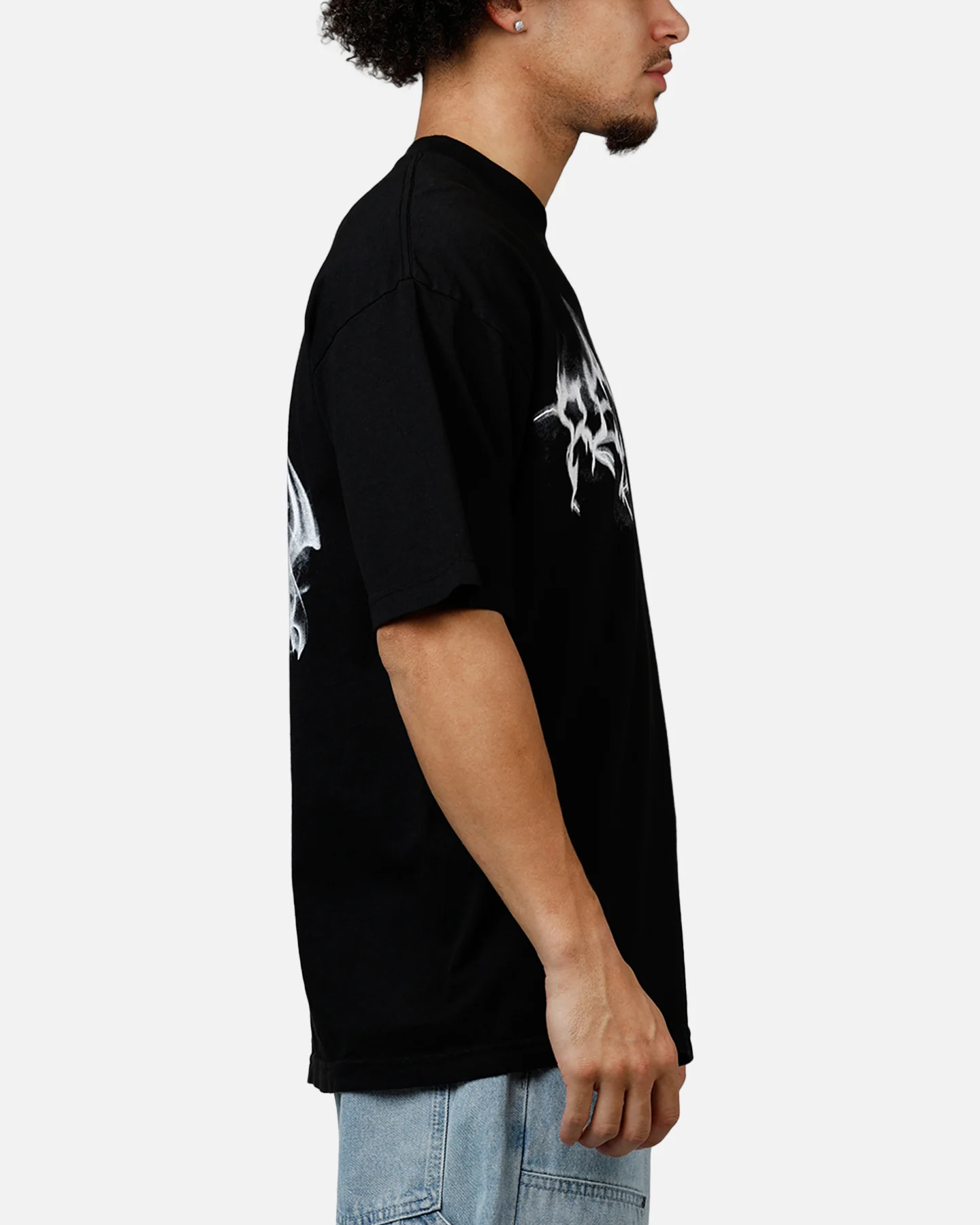 Revenge Smoke Lightning T-Shirt Black - Image 4