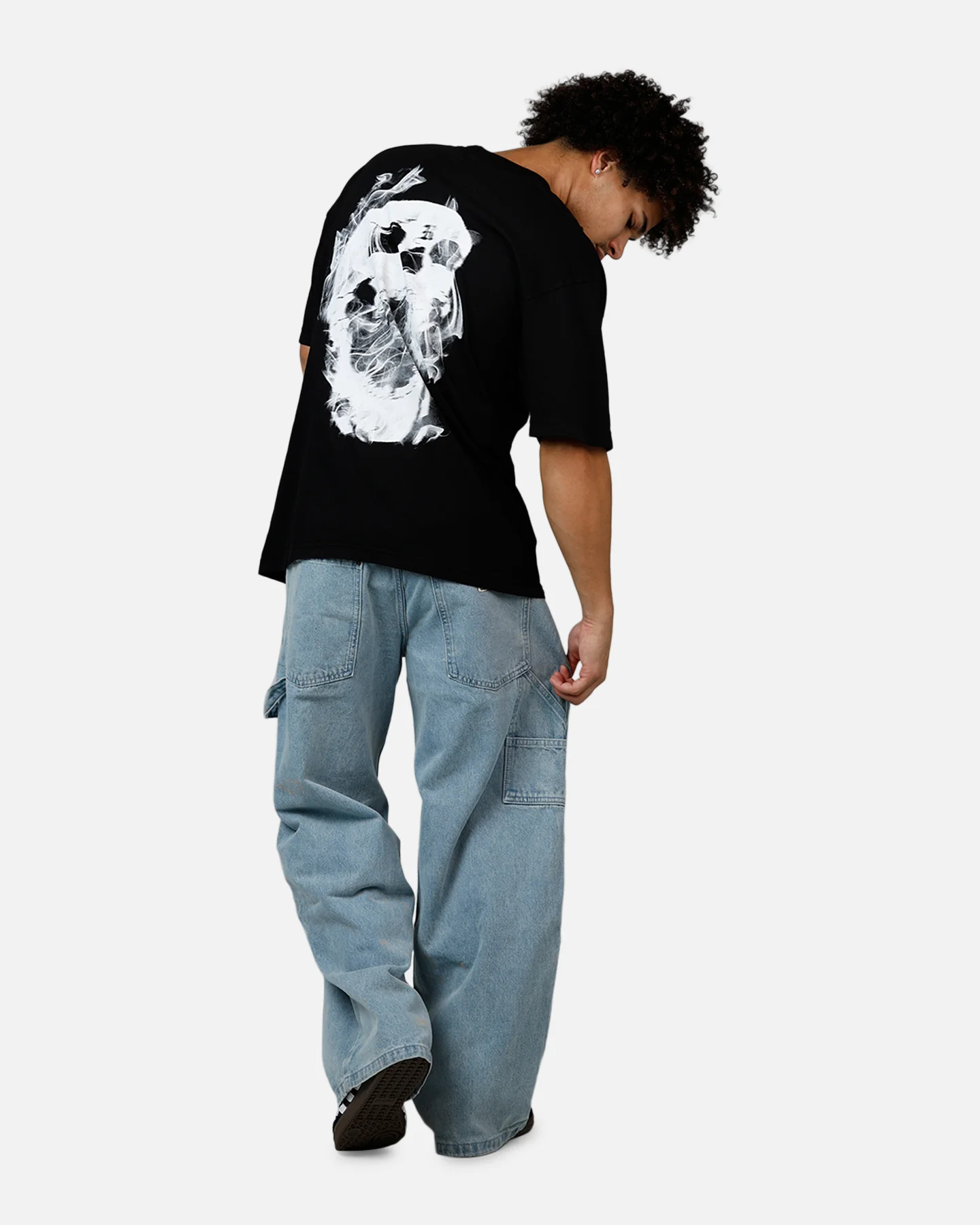 Revenge Smoke Lightning T-Shirt Black - Image 6