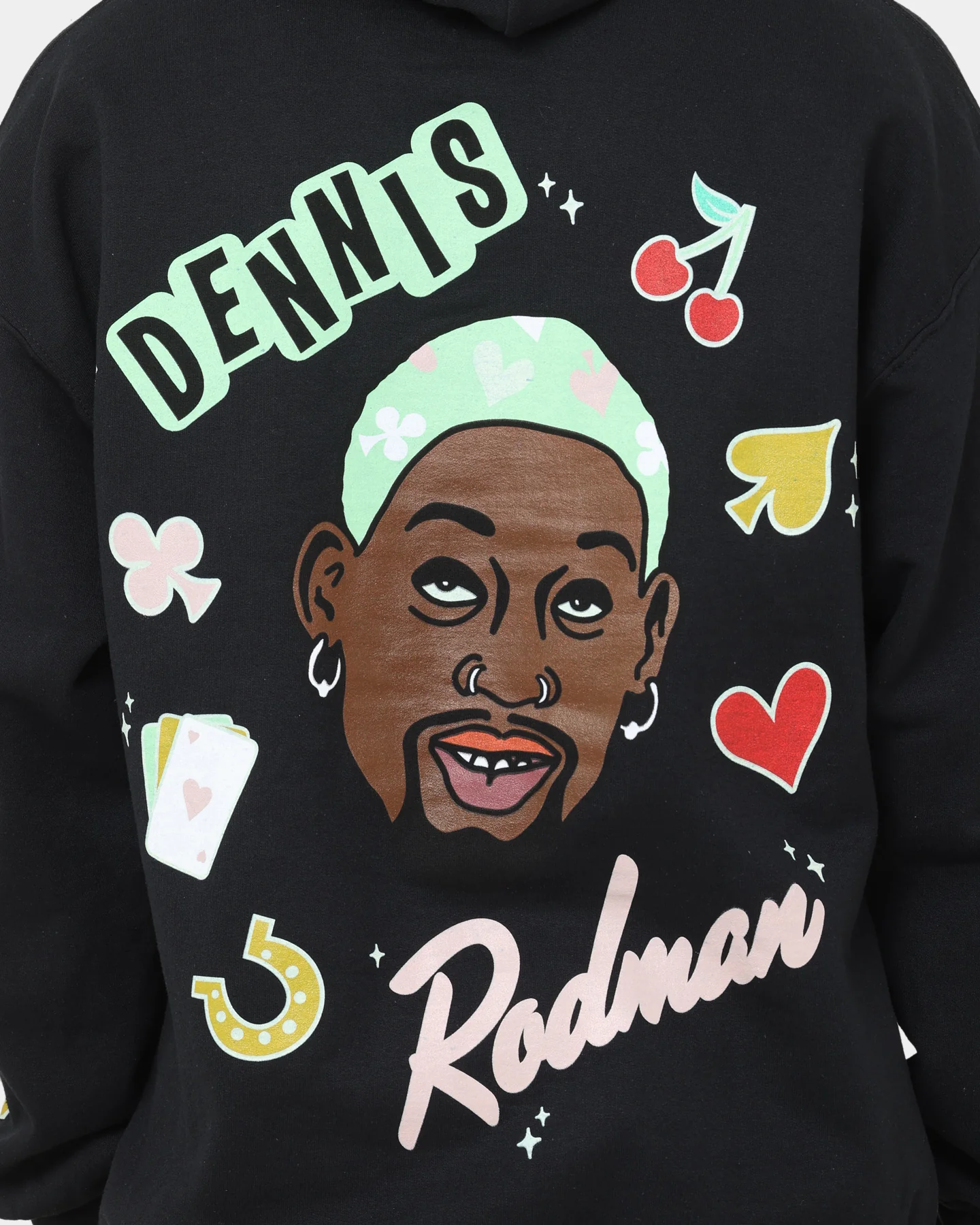 Rodman Brand 48 Hours In Vegas Hoodie Black - Image 5