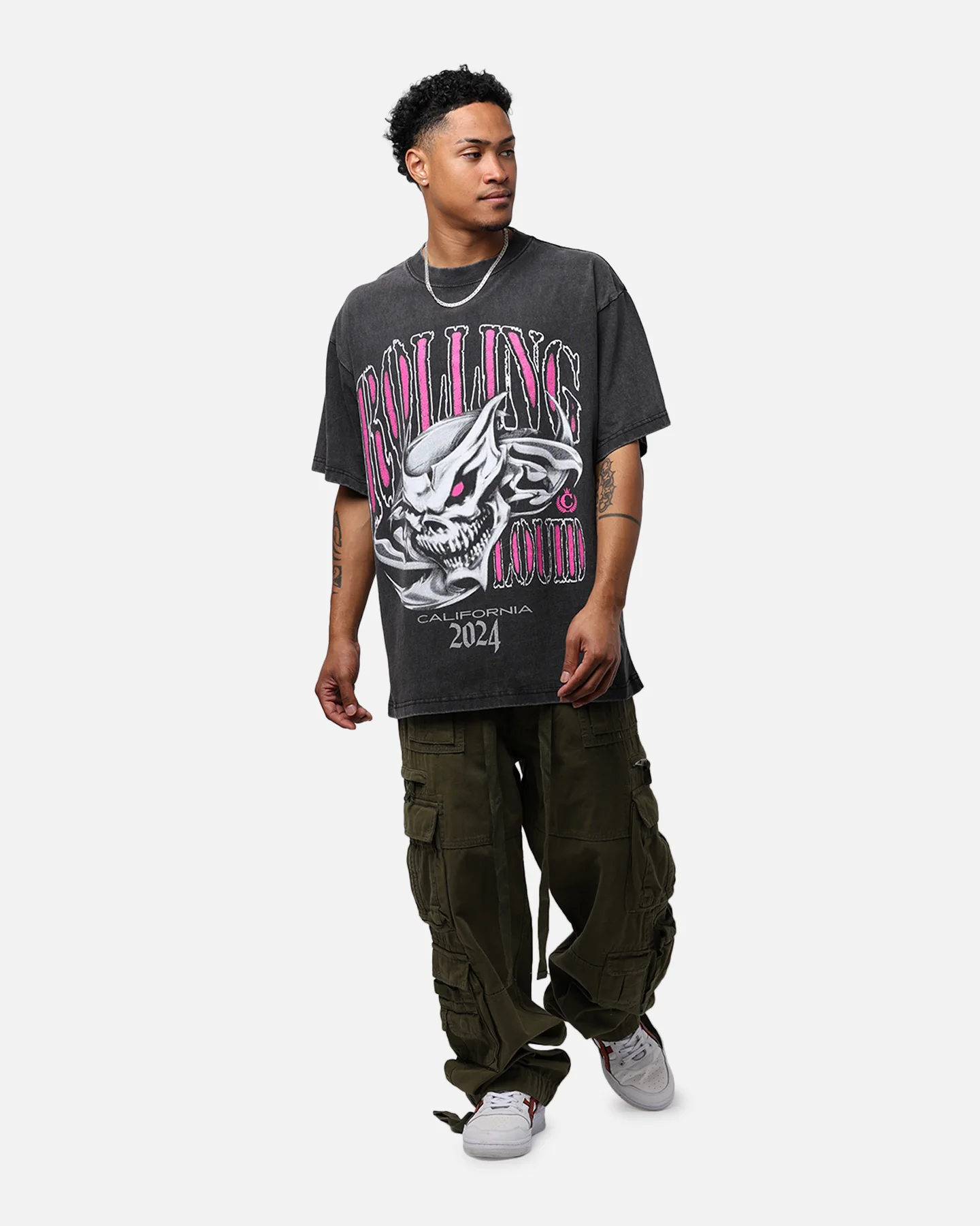 Rolling Loud Jester T-Shirt Vintage Black - Image 8