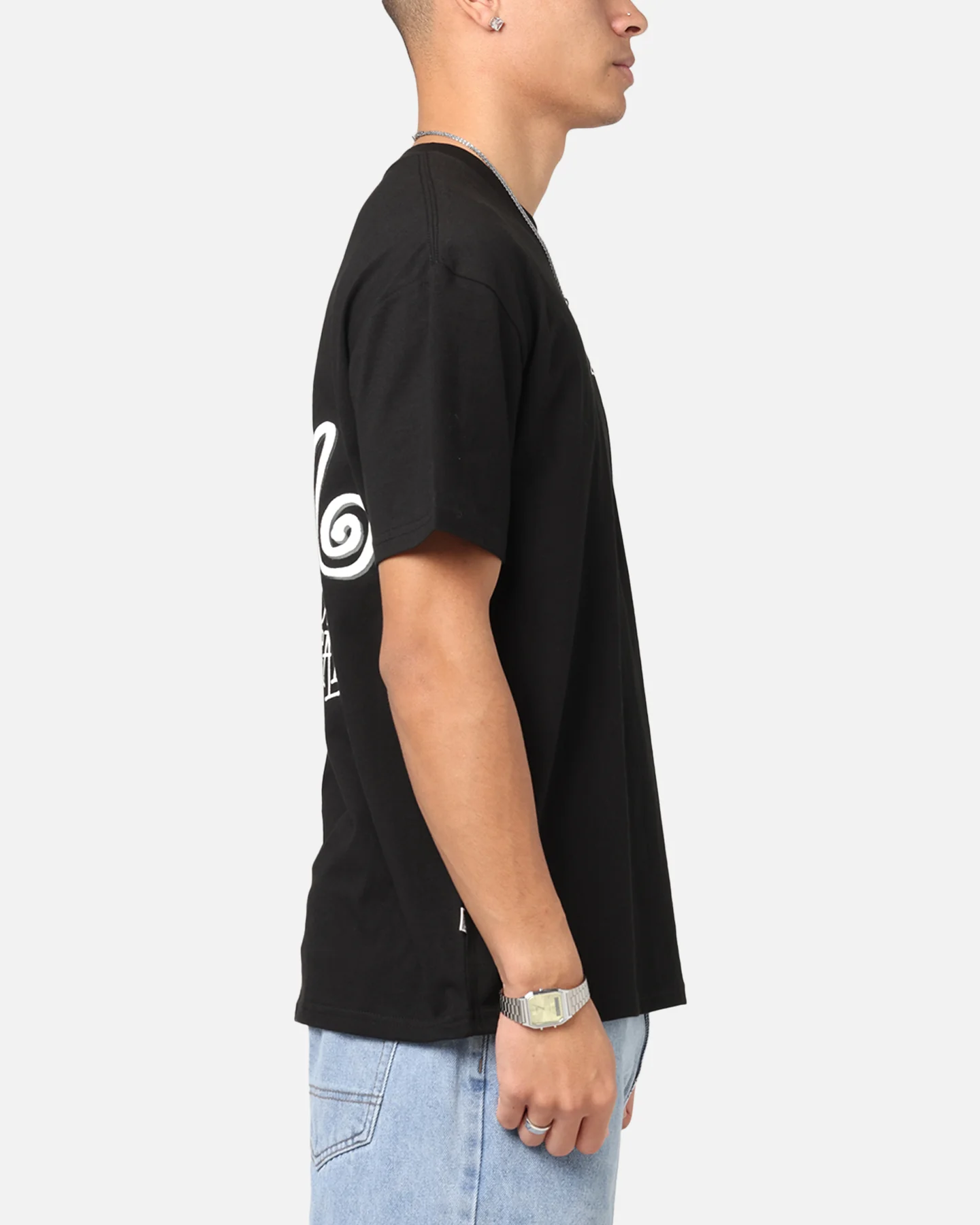 S Double Choose Your Weapon T-Shirt Washed Black - Image 5