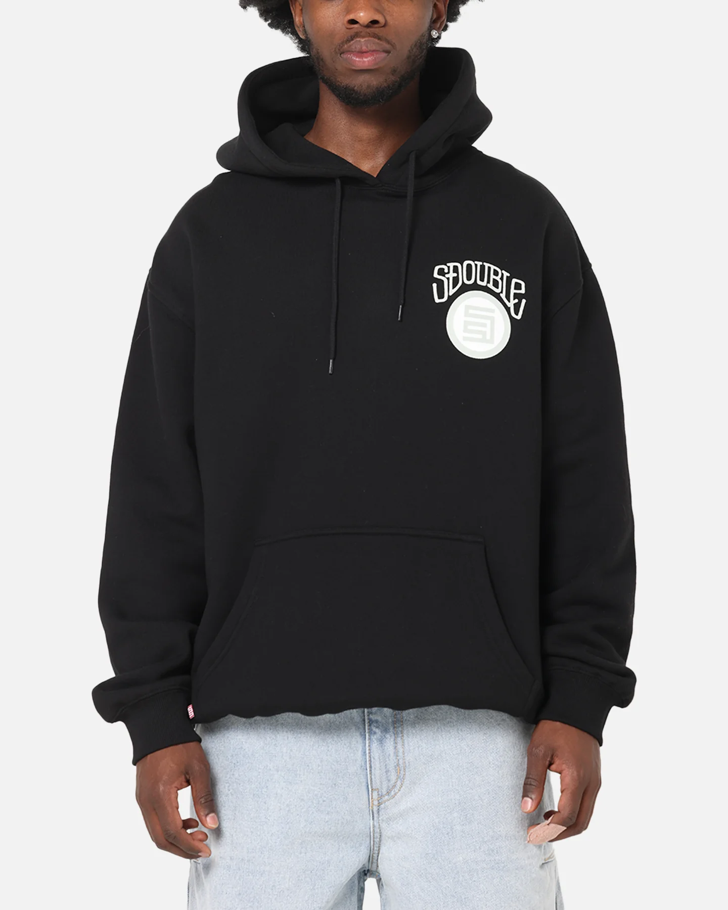 S Double Goosebumps Hoodie Washed Black - Image 2