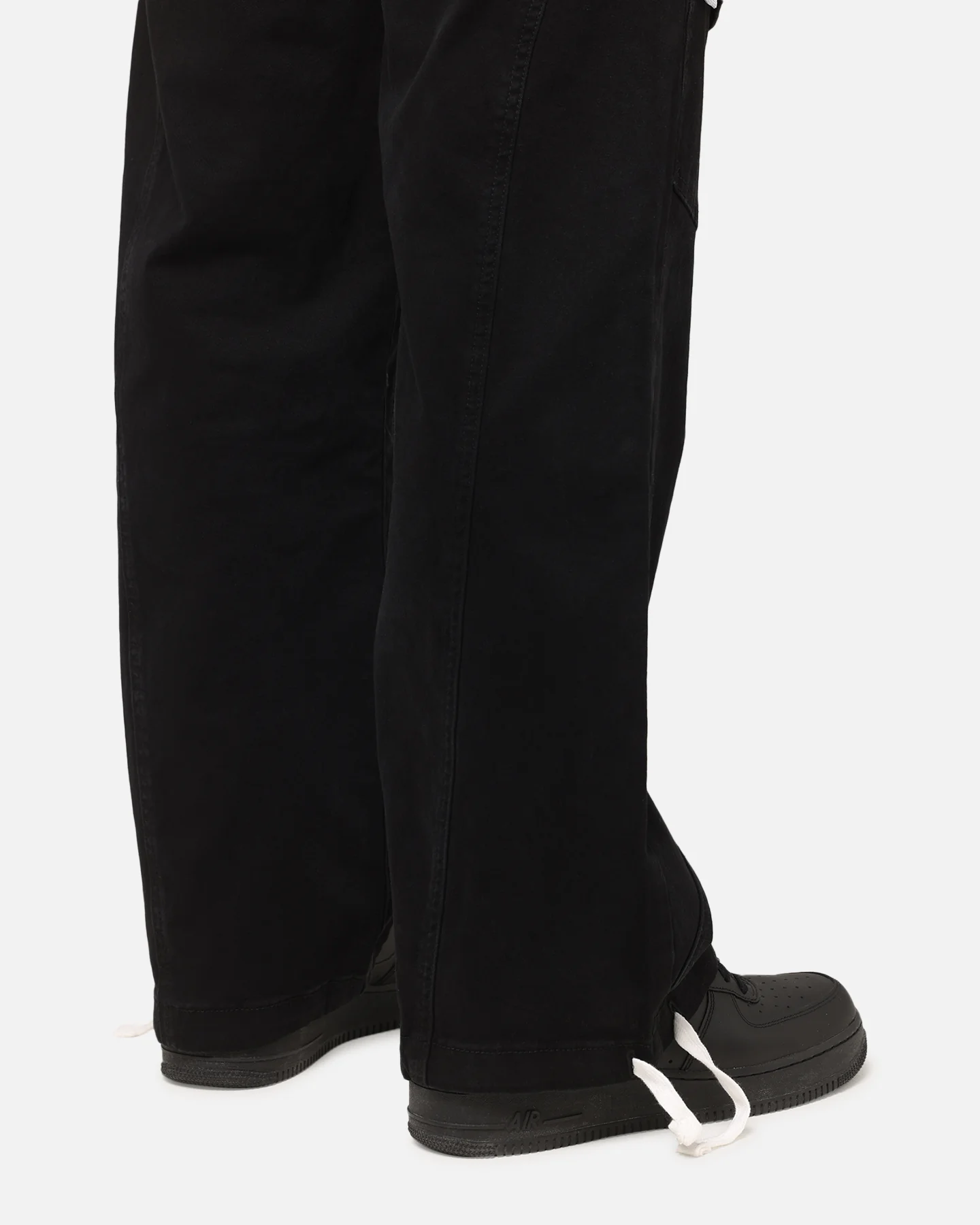 Saint Morta Aera Baggy Cargo Pants Vintage Black - Image 4
