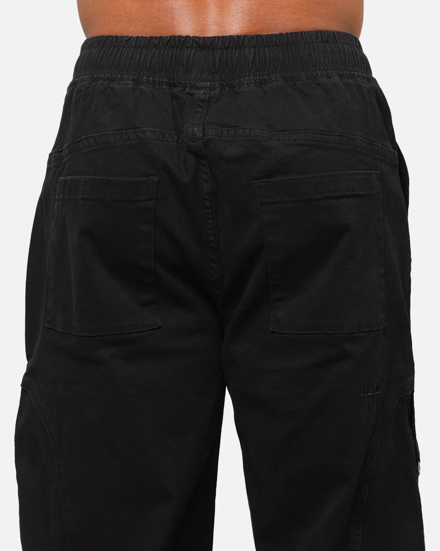 Saint Morta Aera Baggy Cargo Pants Vintage Black - Image 8