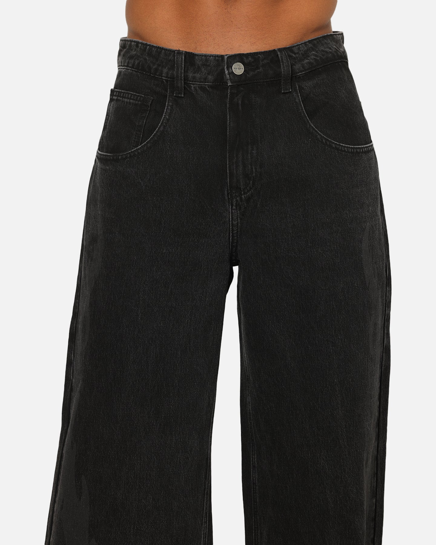 Saint Morta Amplus Infernal Rinse Jeans Black - Image 7