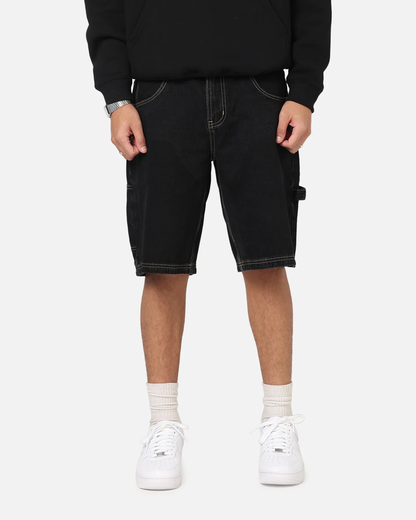 Saint Morta Amplus Recon Carpenter Jort Shorts Vintage Black - Image 3