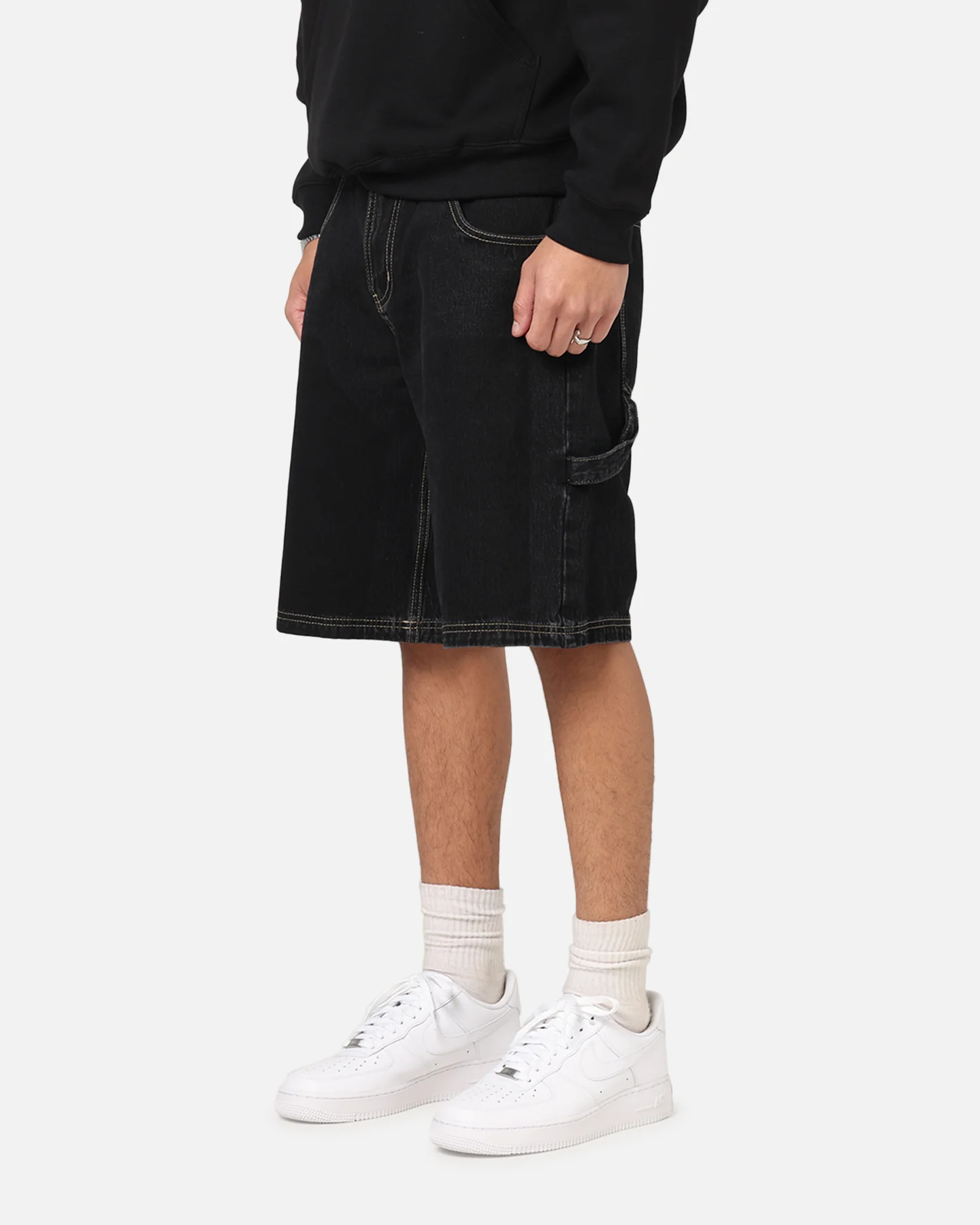 Saint Morta Amplus Recon Carpenter Jort Shorts Vintage Black - Image 6