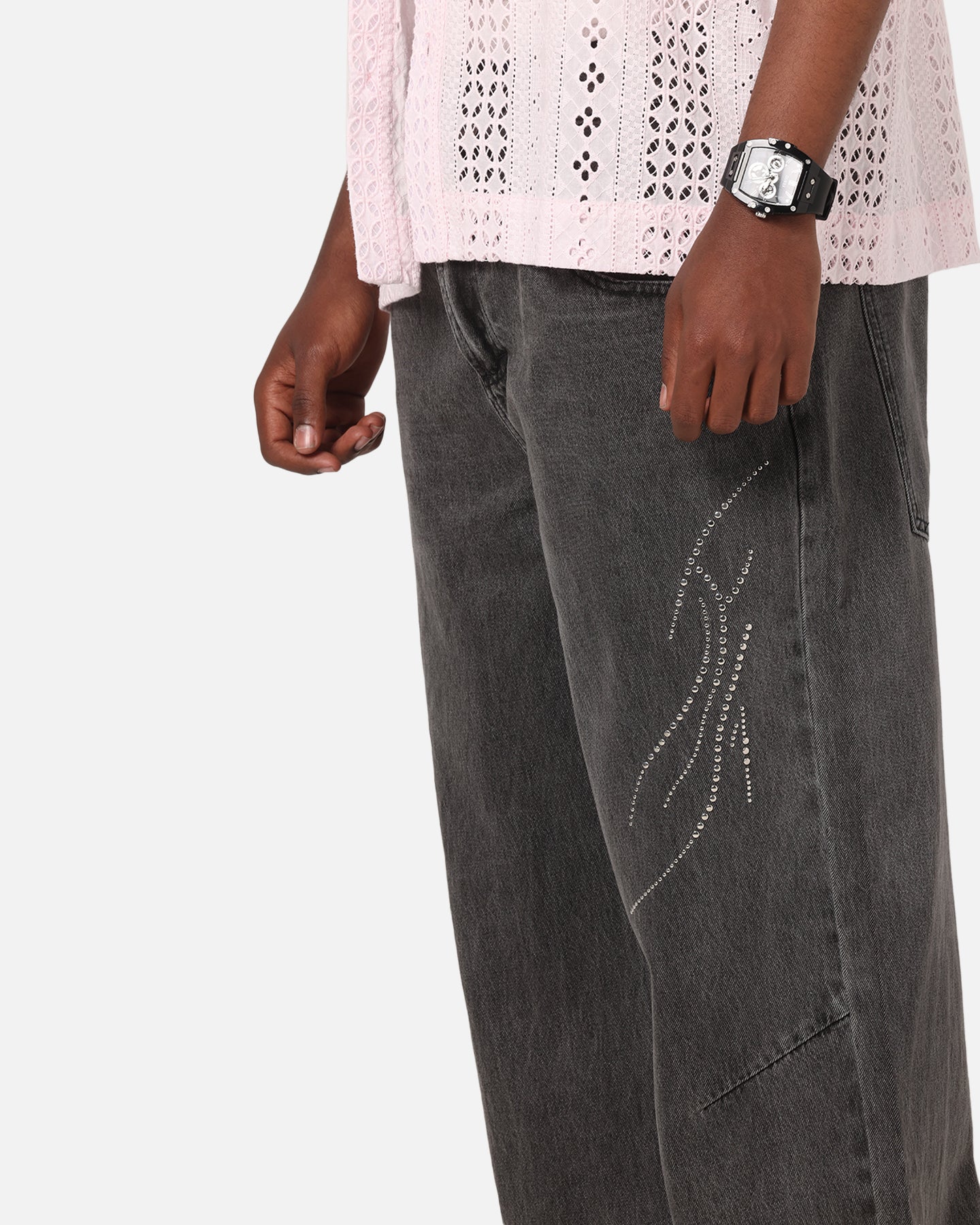Saint Morta Amplus Sanctified Jeans Aged Grey - Image 3