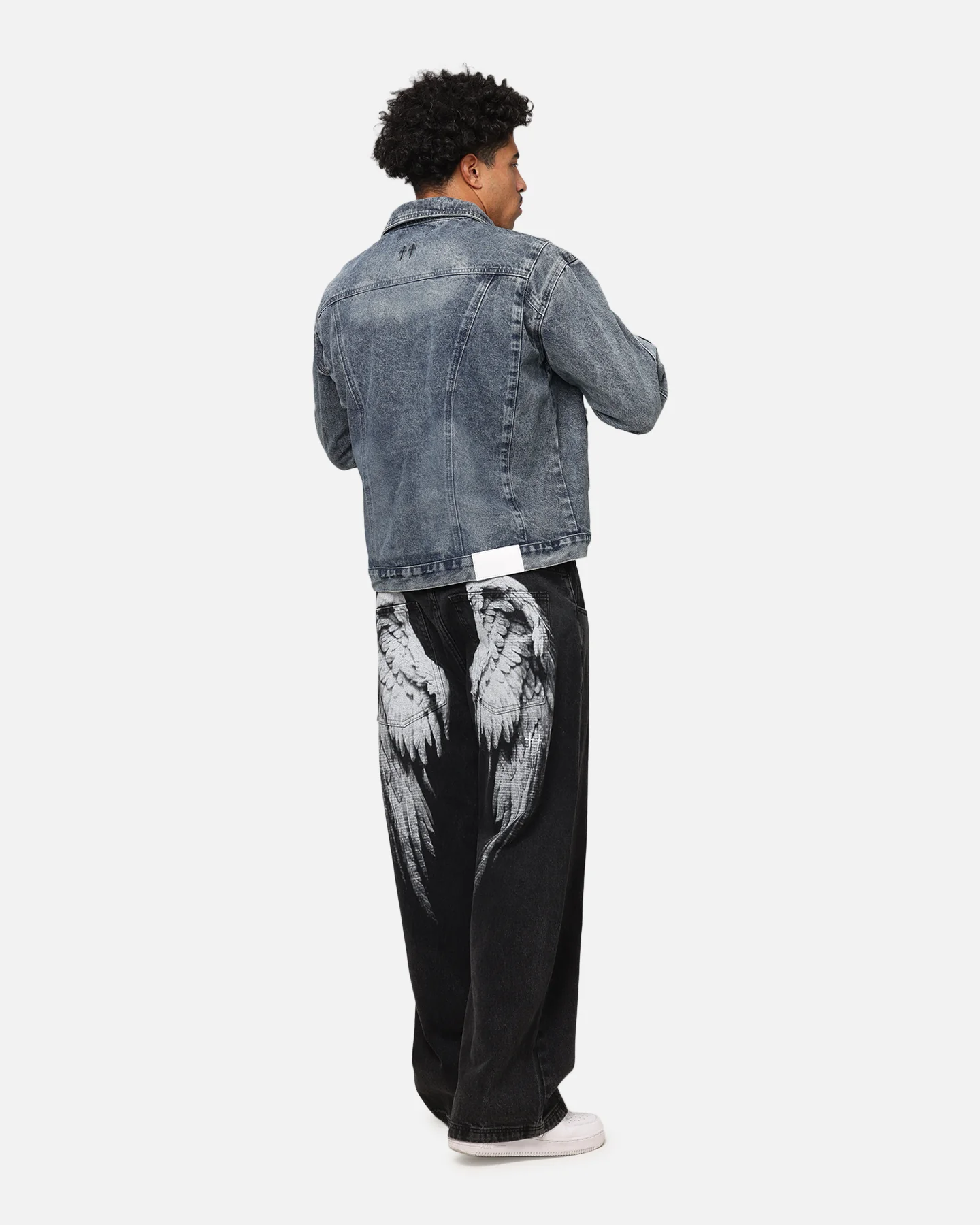 Saint Morta Armoury Denim Jacket Dirty Denim - Image 4