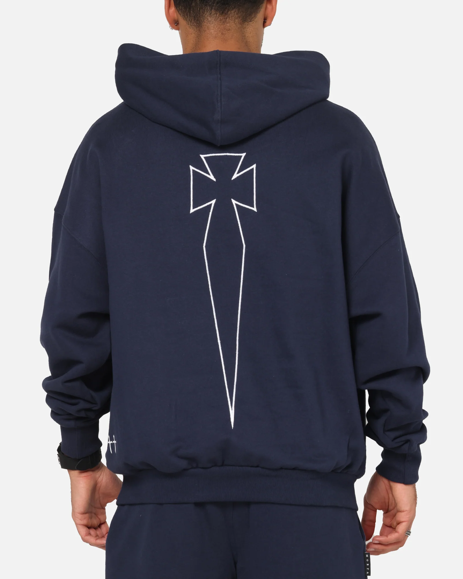 Saint Morta Athltc Hoodie Dark Royal - Image 3