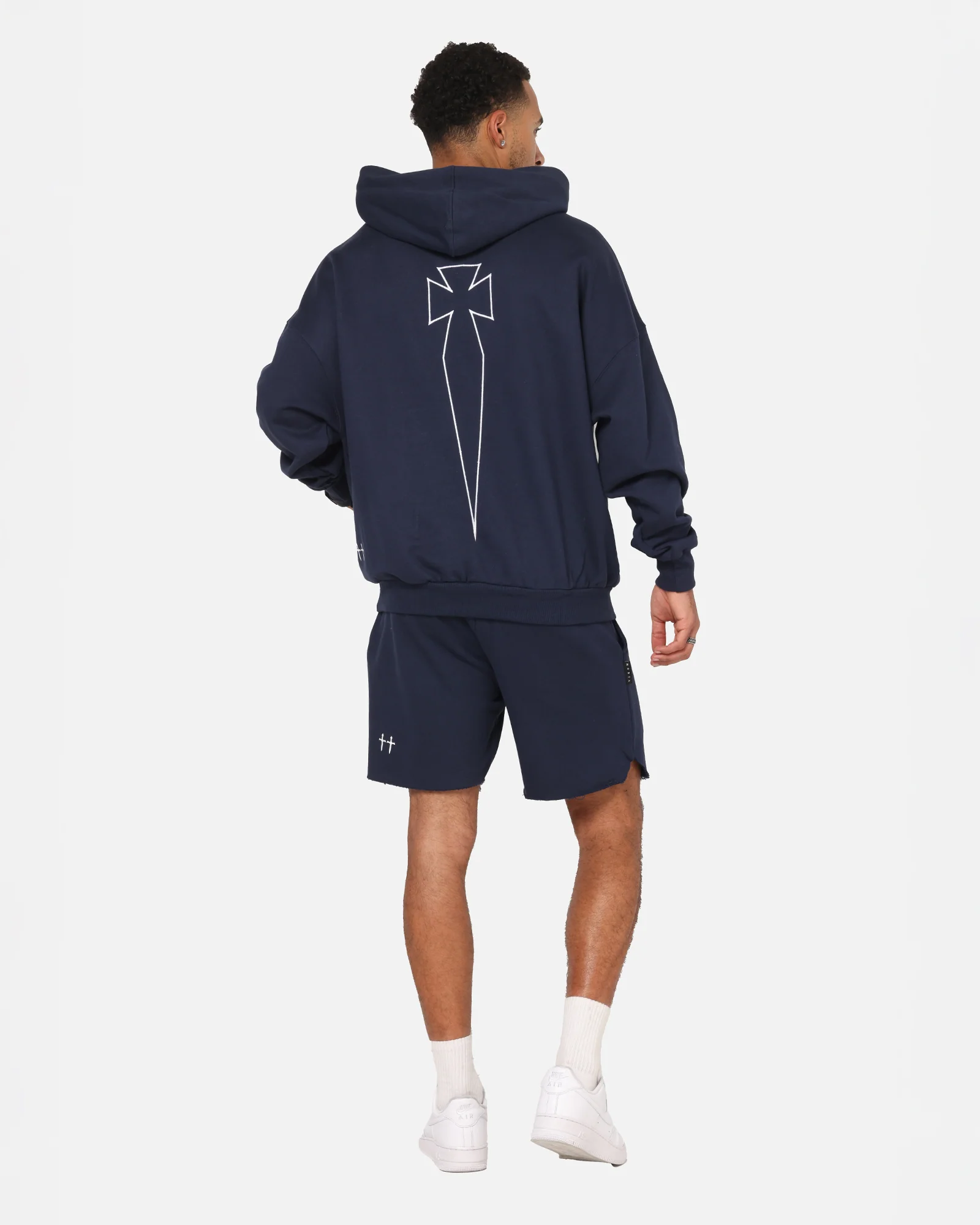 Saint Morta Athltc Hoodie Dark Royal - Image 5
