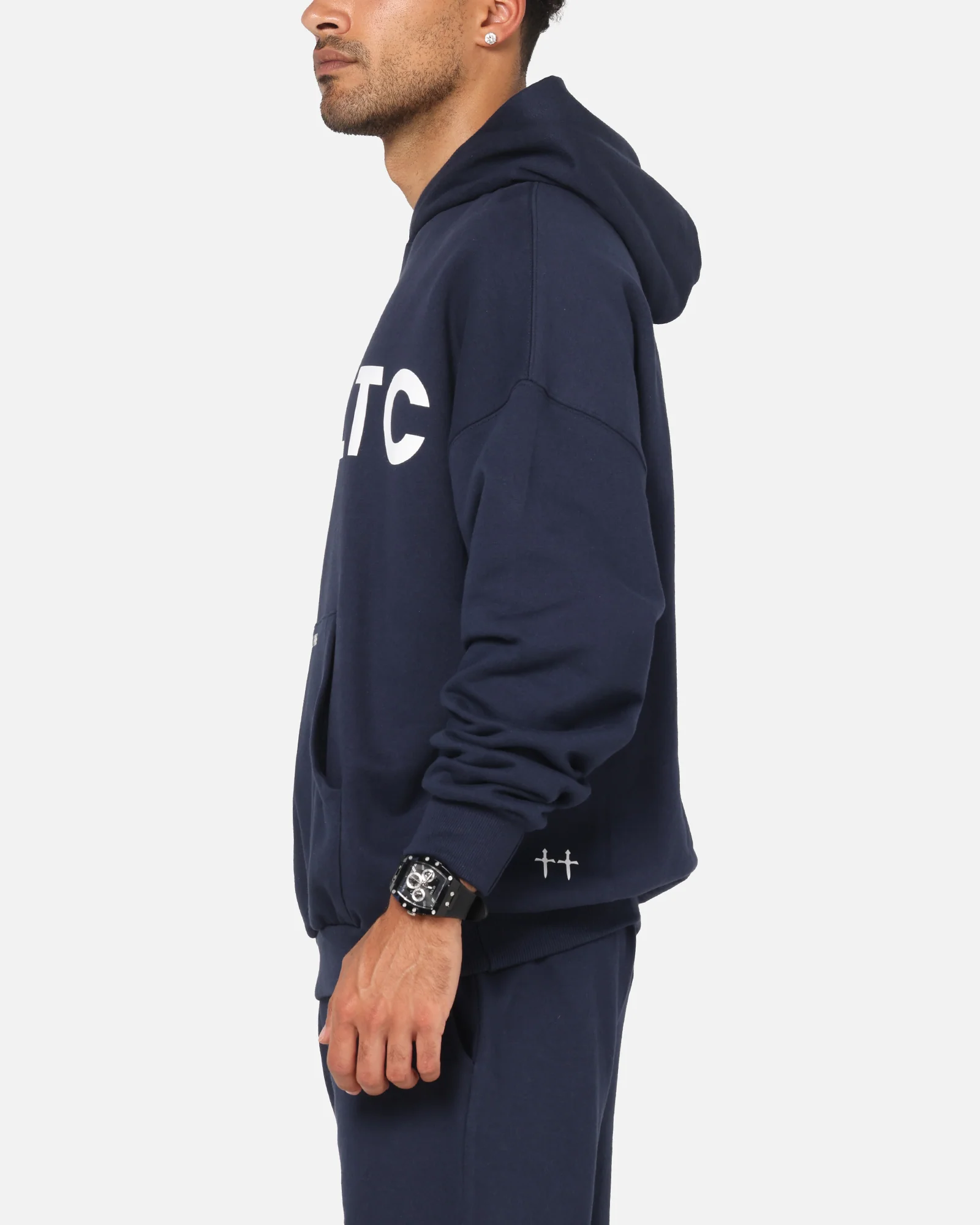 Saint Morta Athltc Hoodie Dark Royal - Image 7