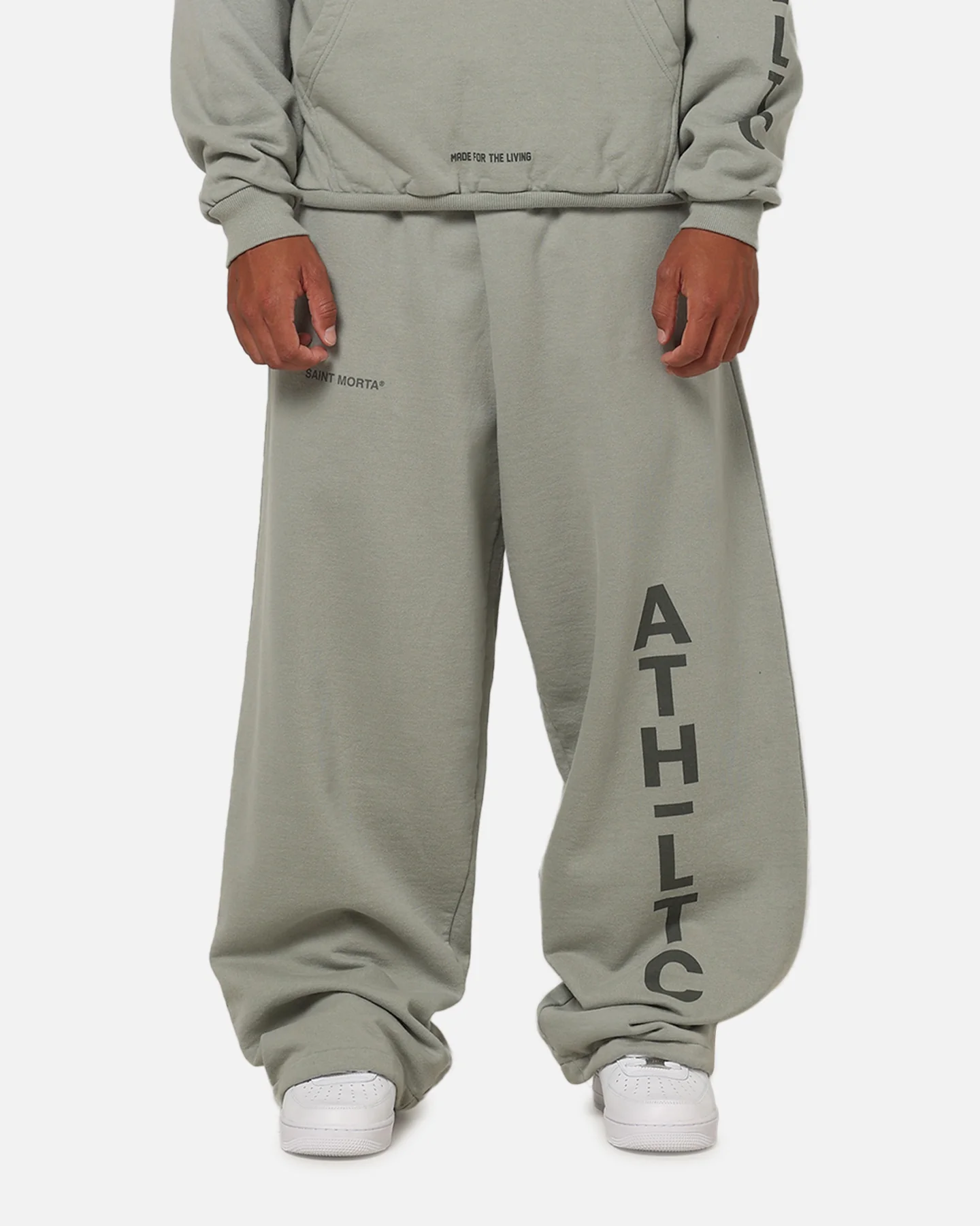 Saint Morta Athltc R3 Baggy Sweatpants Pigment Washed - Image 6