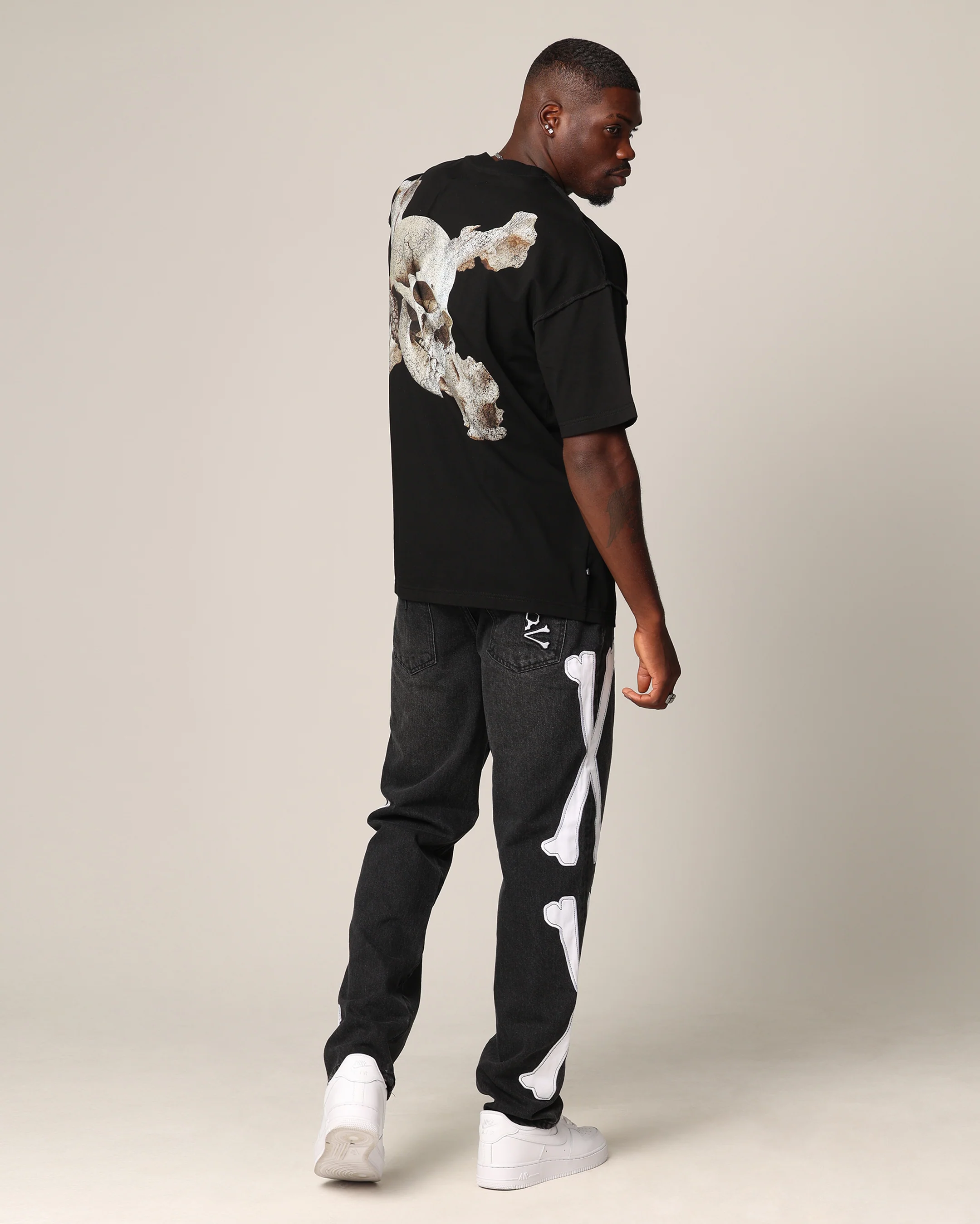 Saint Morta Corpus Boxy T-Shirt Black - Image 3