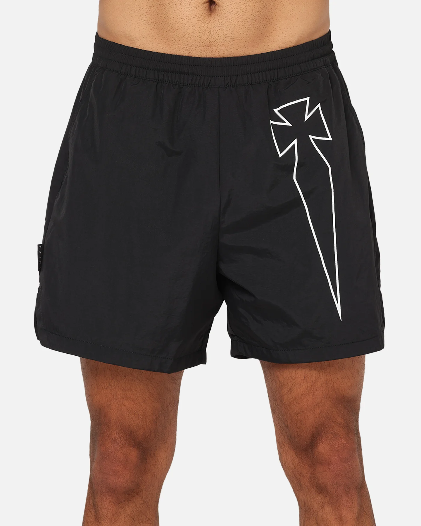 Saint Morta Dagger Sport Beach Shorts Black - Image 7