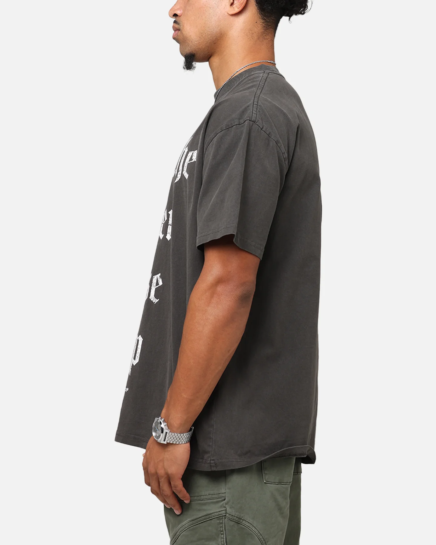 Saint Morta Fallen Rising Boxy T-Shirt Black Wash - Image 5