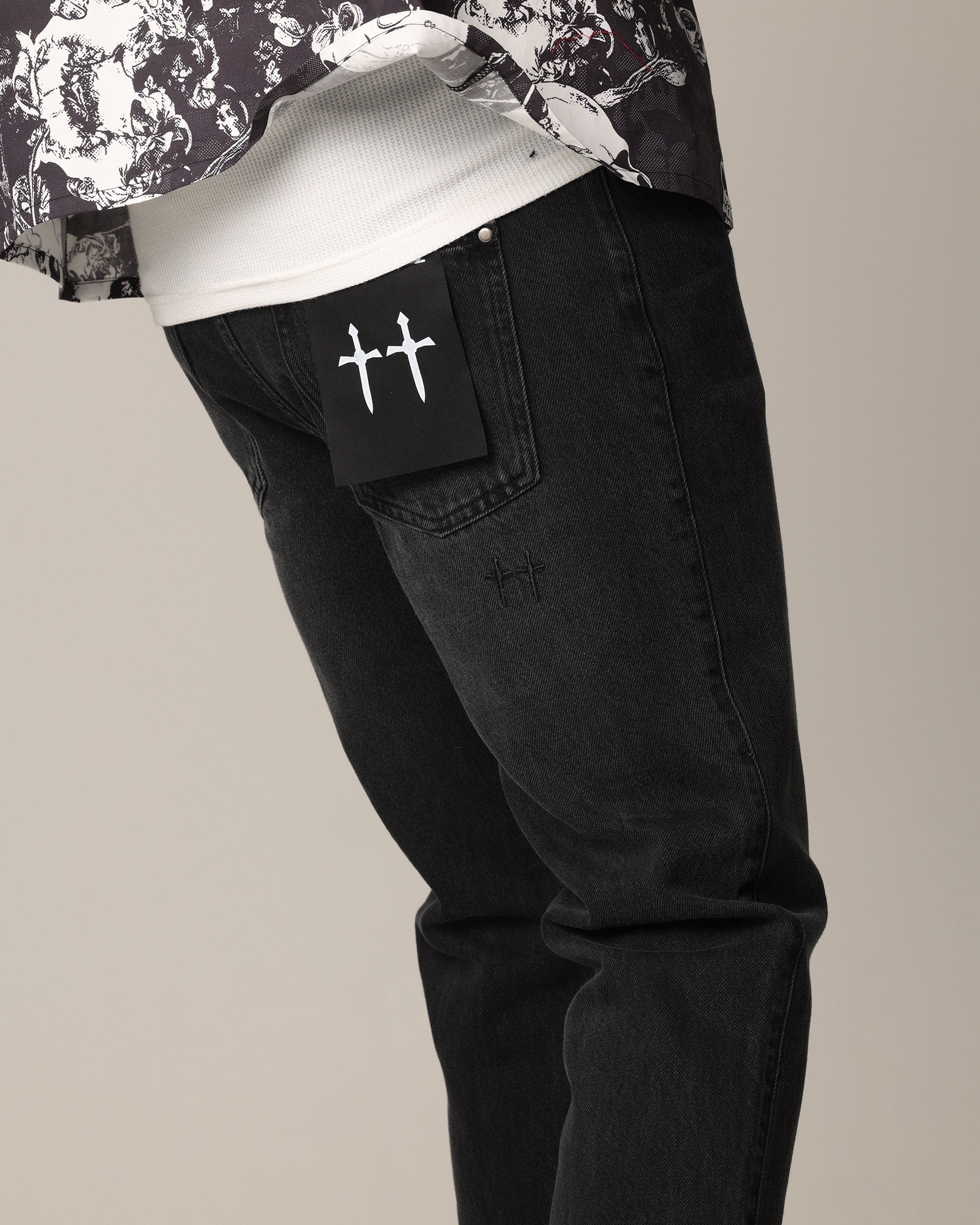 Saint Morta Fimi Jeans Black Shadow - Image 5