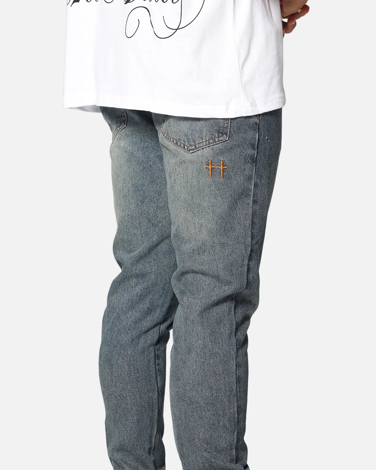 Saint Morta Fimi Jeans Dirty Denim - Image 4