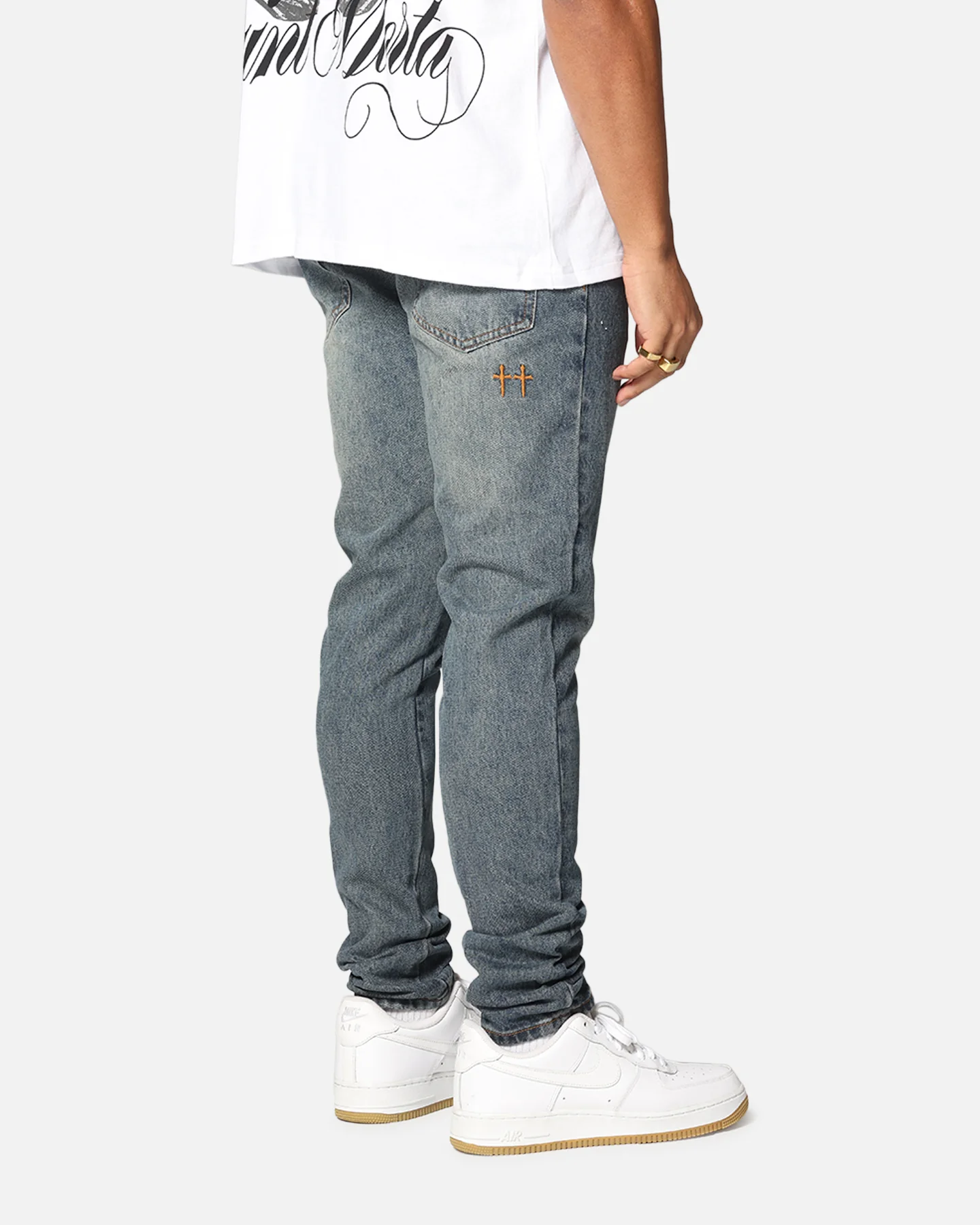 Saint Morta Fimi Jeans Dirty Denim - Image 6