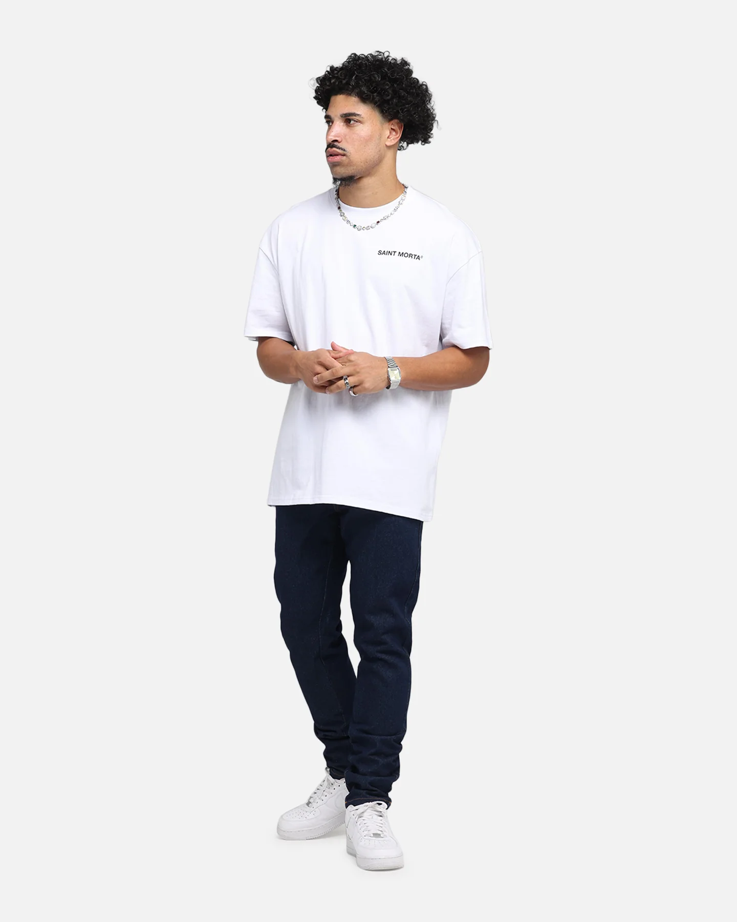 Saint Morta Fimi Jeans Indigo/Tan - Image 2