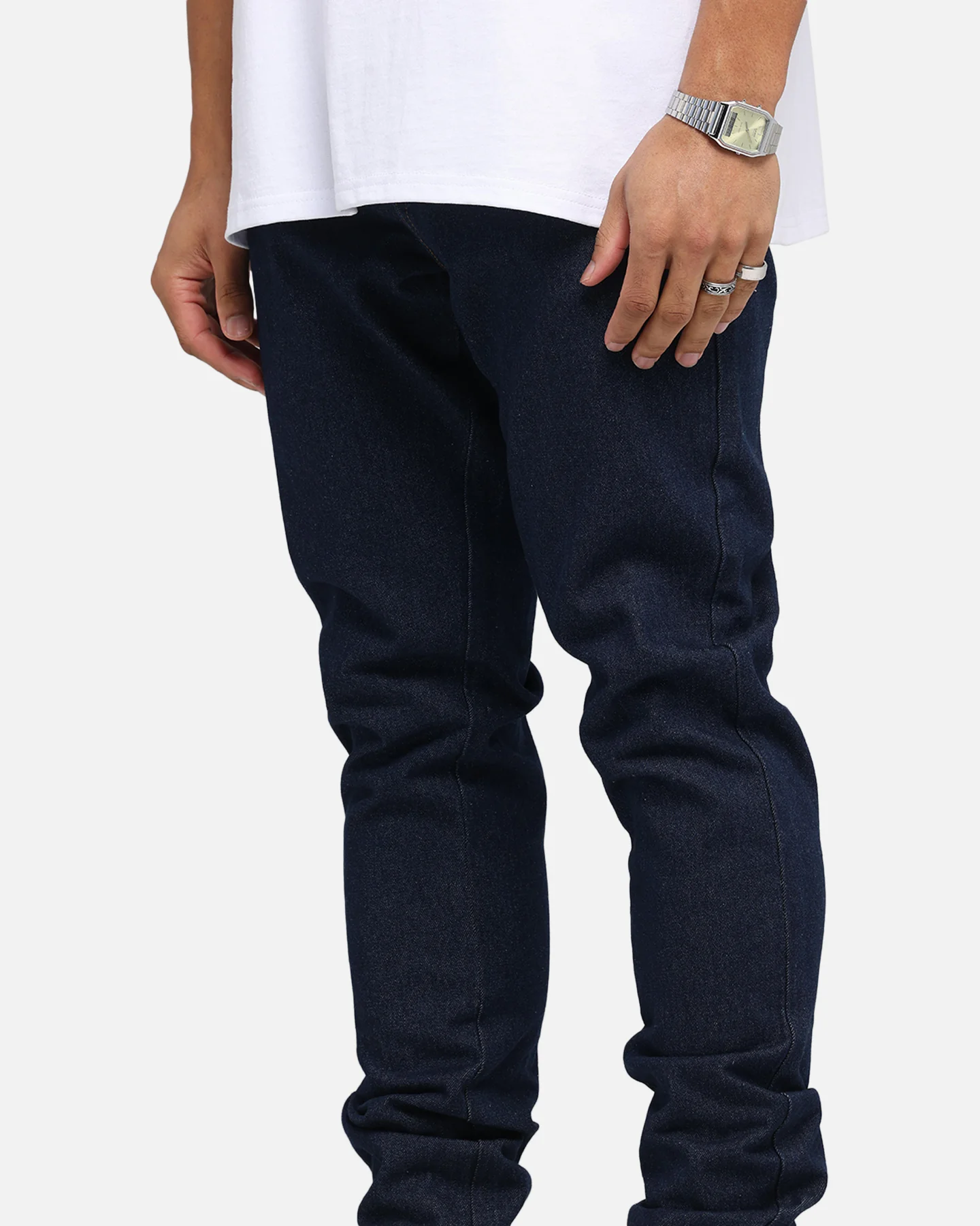Saint Morta Fimi Jeans Indigo/Tan - Image 4