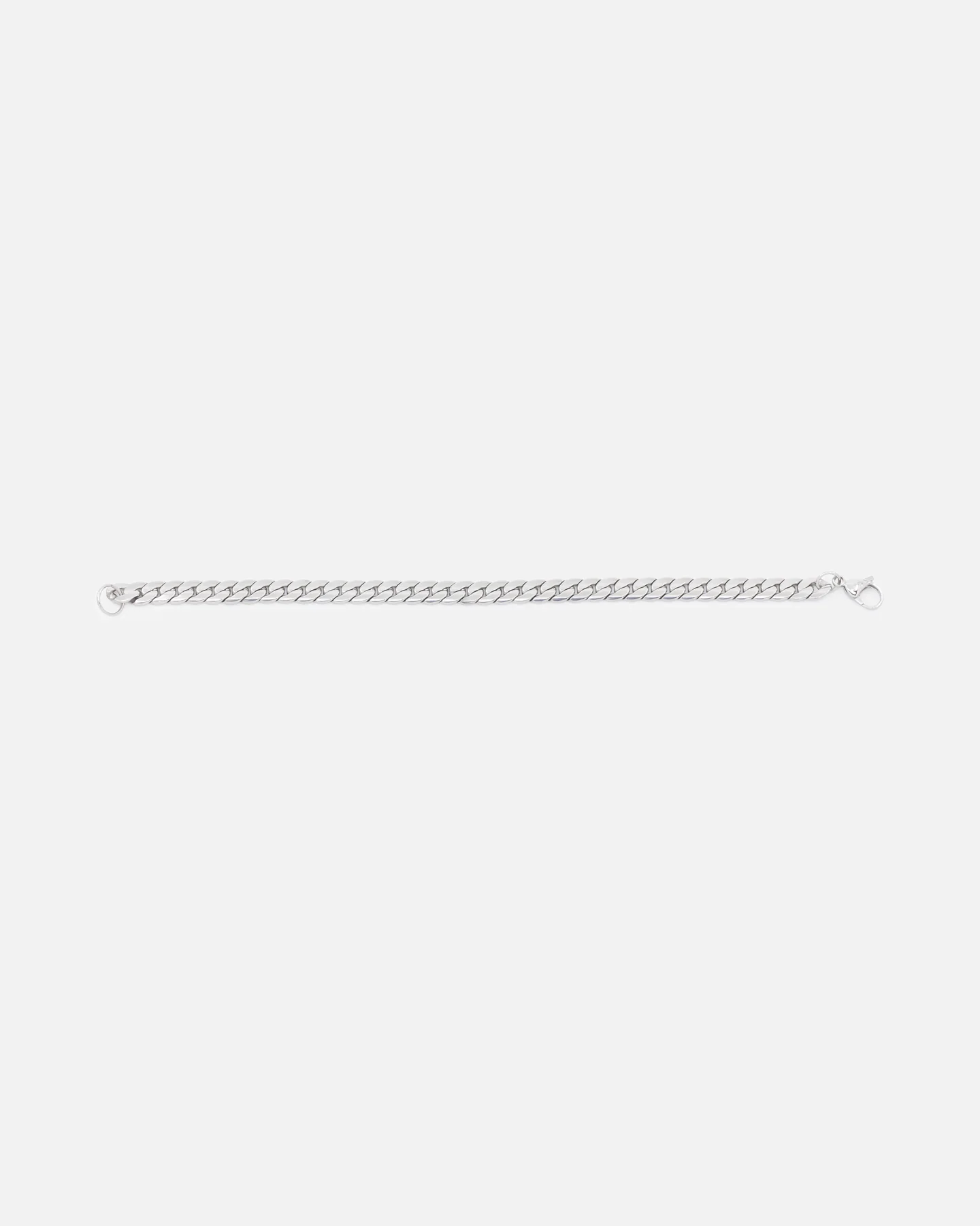 Saint Morta Flat Cuban Snake Bracelet Stainless Steel - Image 5