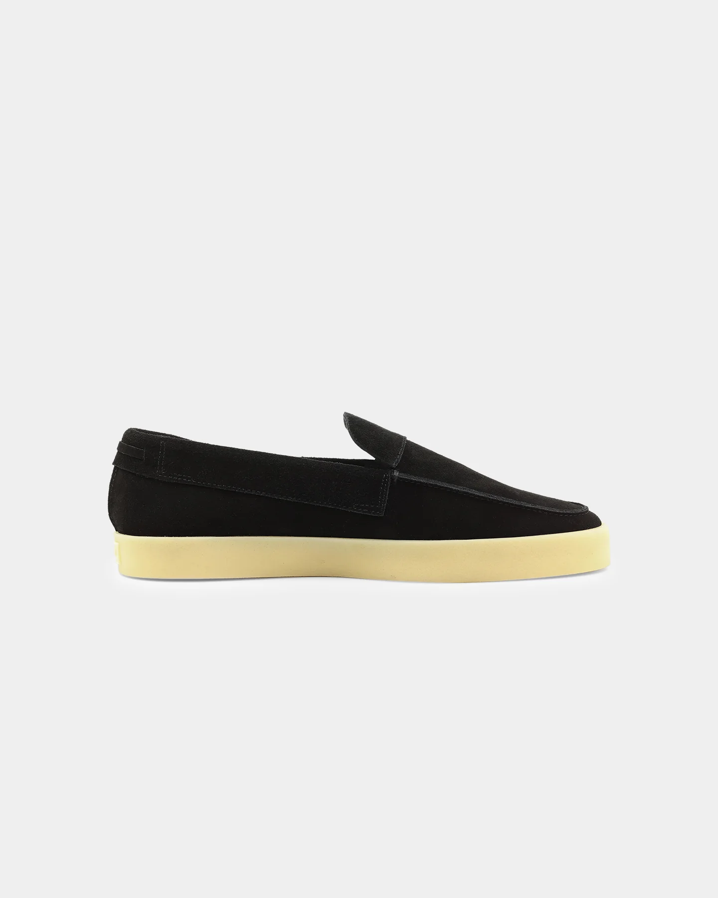 Saint Morta Hemisphere Suede Slip On Loafer Black/Gum - Image 5