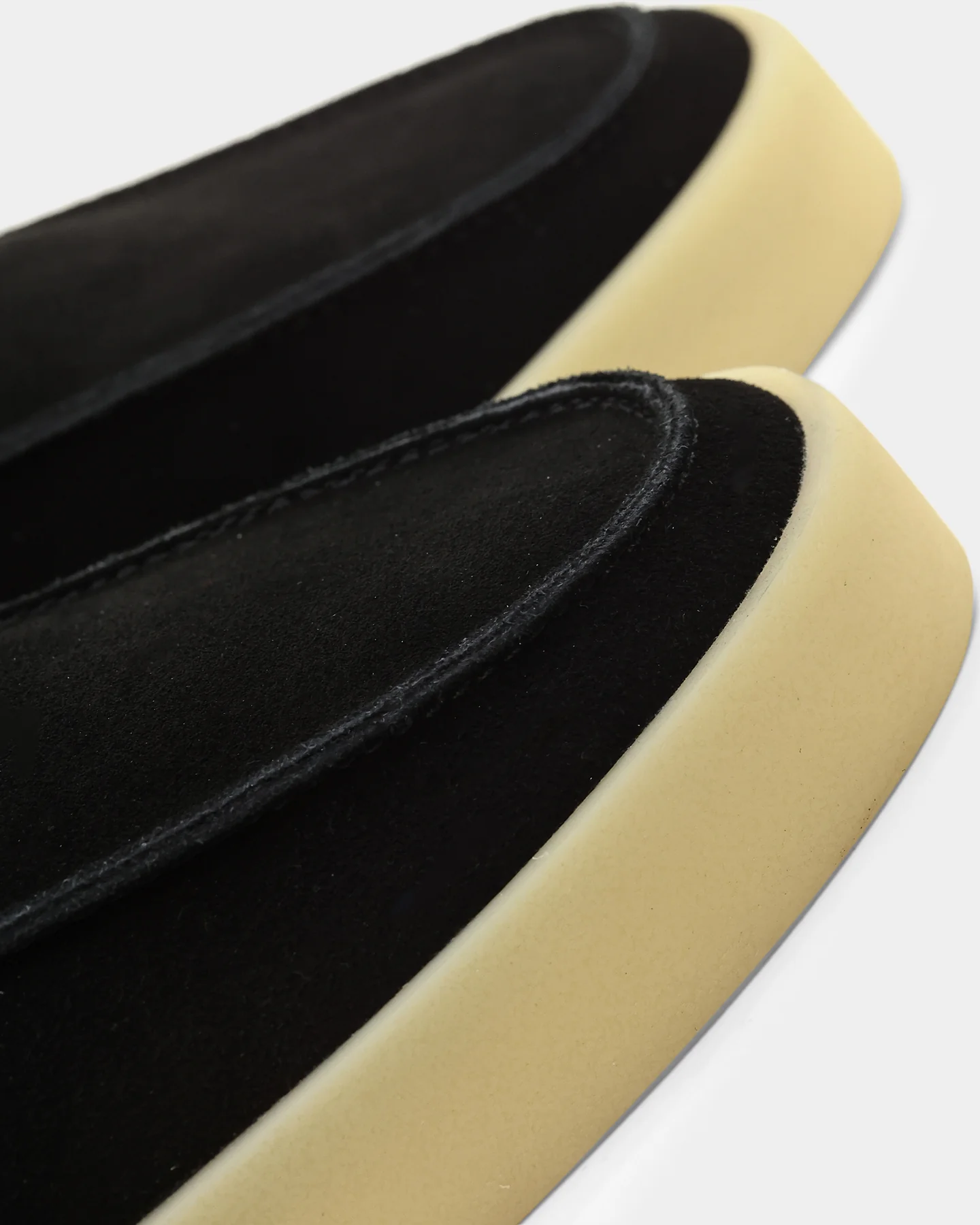 Saint Morta Hemisphere Suede Slip On Loafer Black/Gum - Image 8