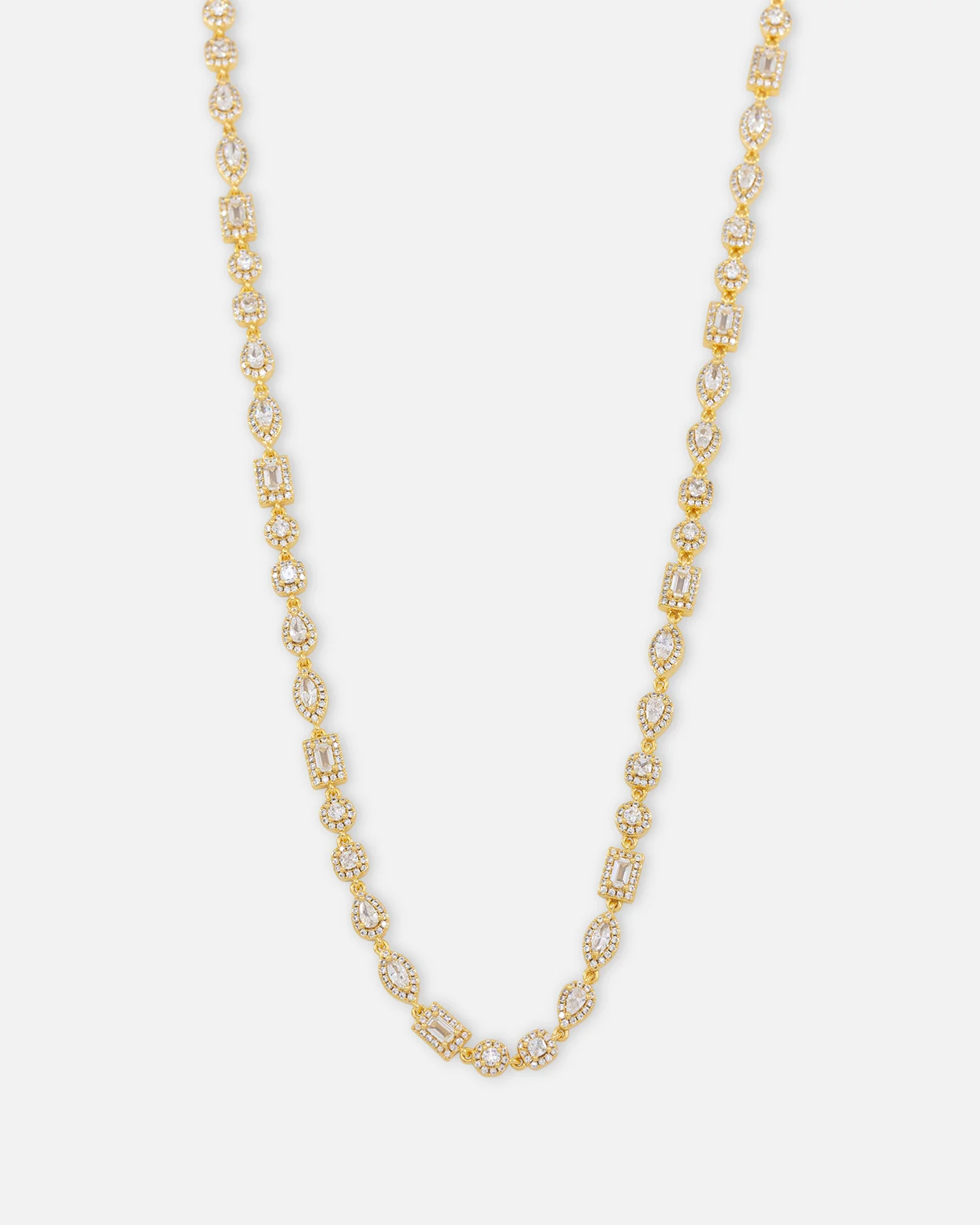 Saint Morta Iced Cluster Chain Iced Gold - Image 2