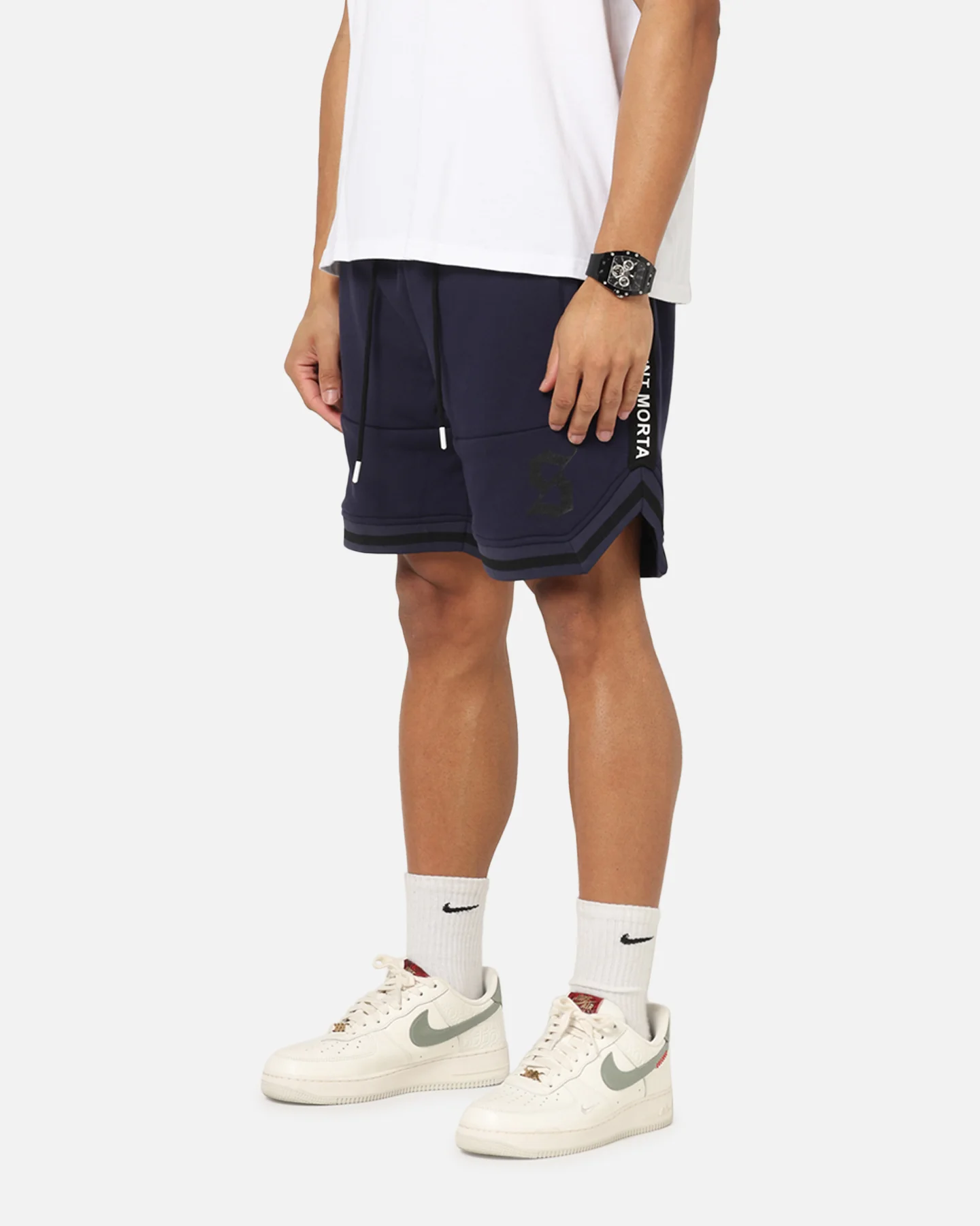 Saint Morta Icon X Fleece Short Indigo - Image 6