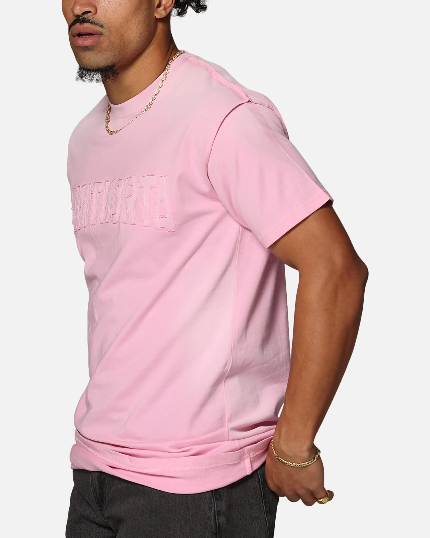 Saint Morta Manticore Lafayette T-Shirt Sunfade Pink - Image 3