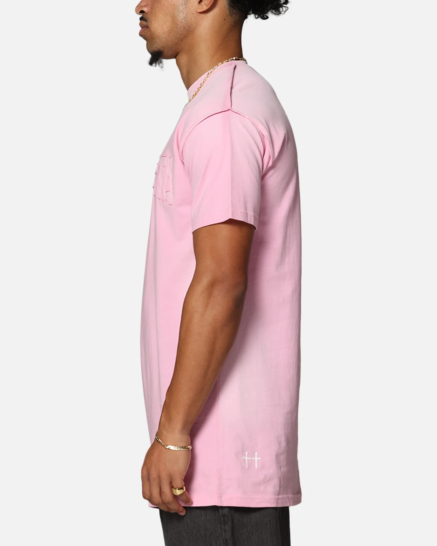 Saint Morta Manticore Lafayette T-Shirt Sunfade Pink - Image 6