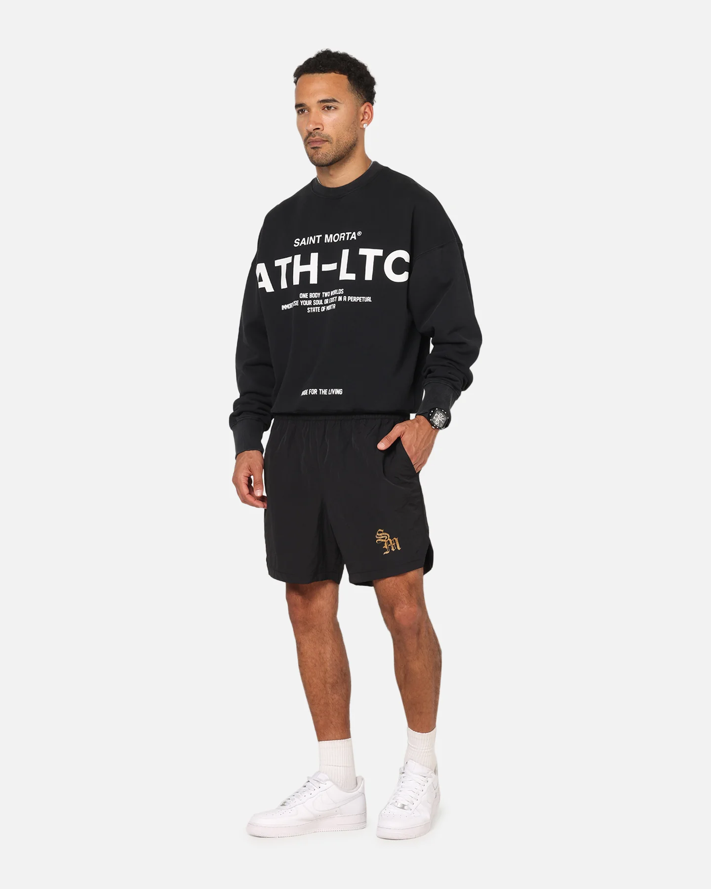 Saint Morta Monarch Beach Shorts Black - Image 2