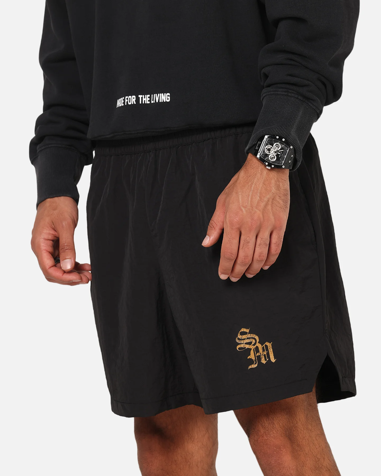 Saint Morta Monarch Beach Shorts Black - Image 3