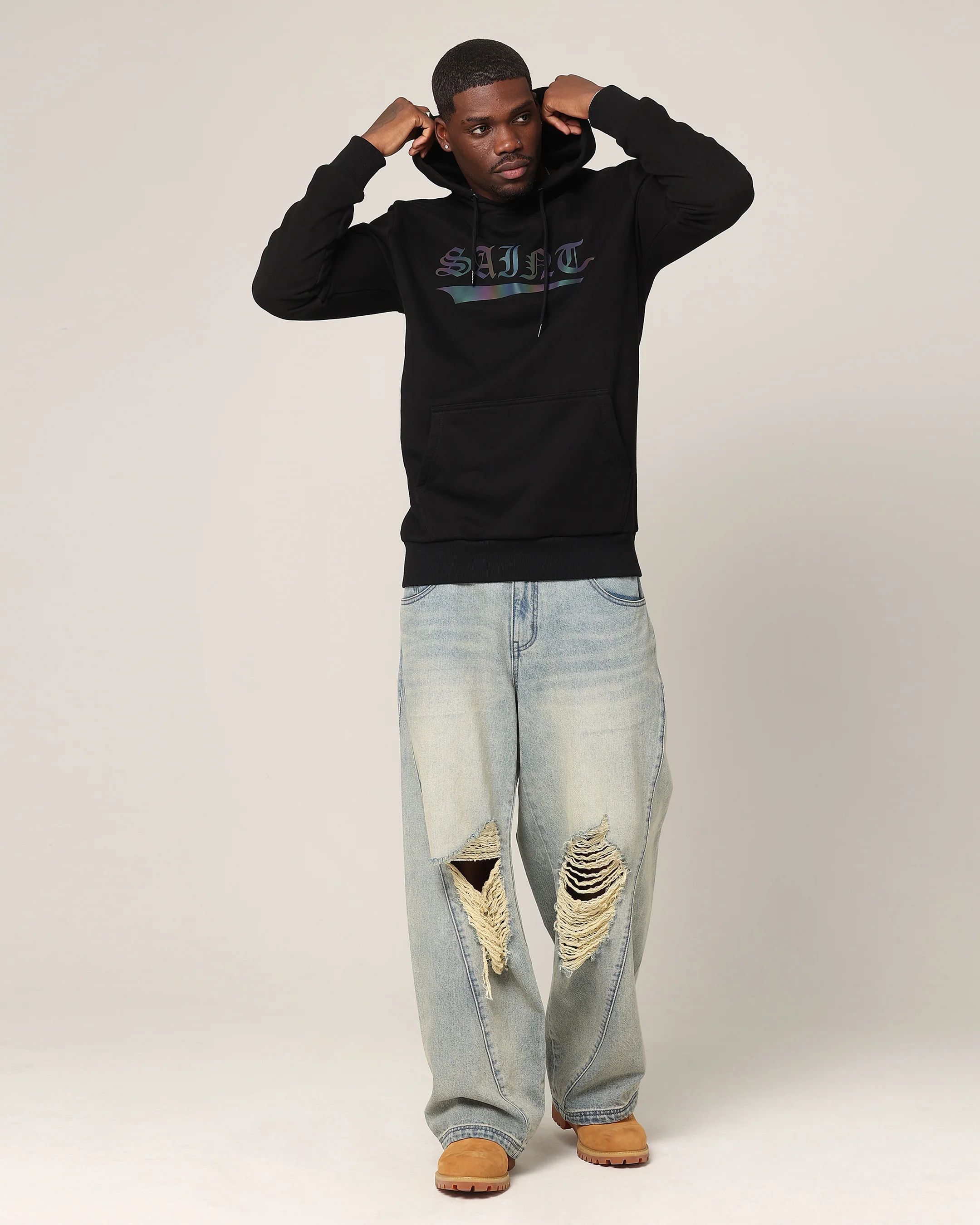 Saint Morta New Age Chroma Hoodie Black/3M - Image 2