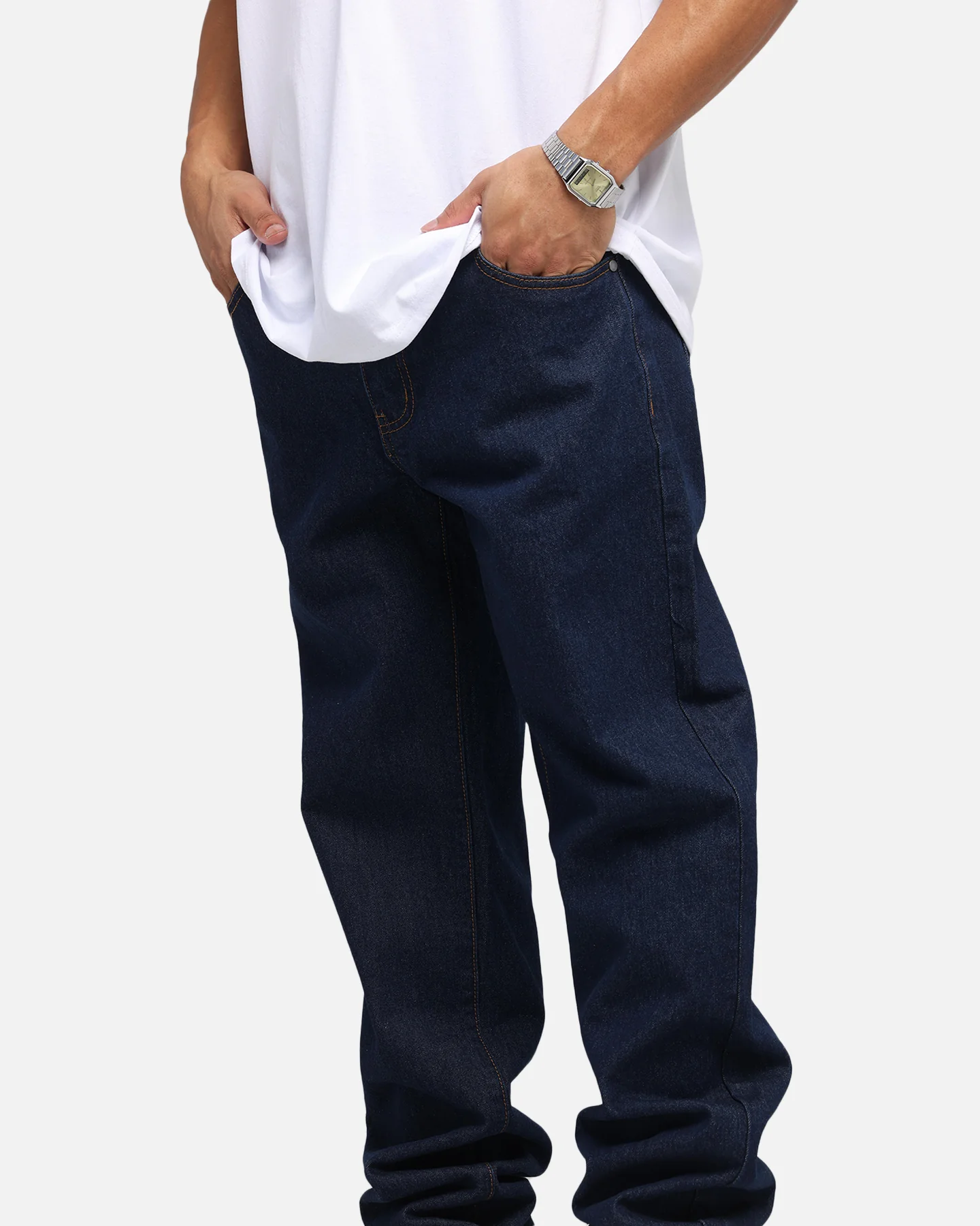 Saint Morta Psykhe Jeans Indigo/Tan - Image 4